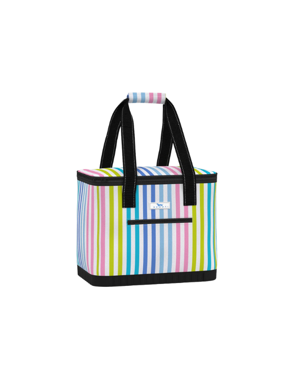 bright striped lines hard bottom cooler