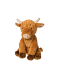 Brown plush Hetty Highland Cow Soft Toy