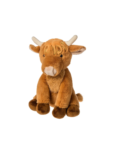Brown plush Hetty Highland Cow Soft Toy