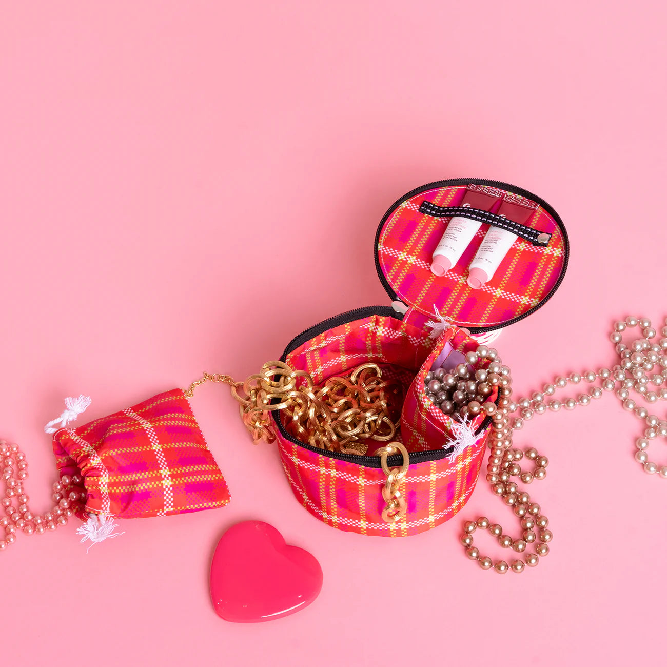 Sweet Tartan Perfect Gem Jewelry Case by Scout