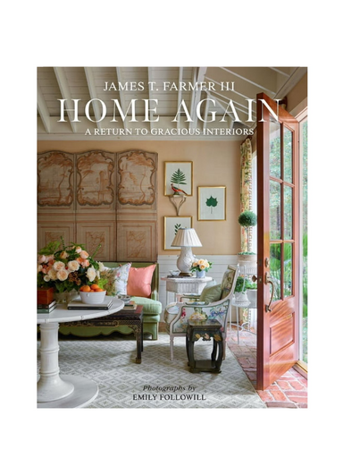 Home Again by James Farmer hostess house warming gift home decor chic southern living book