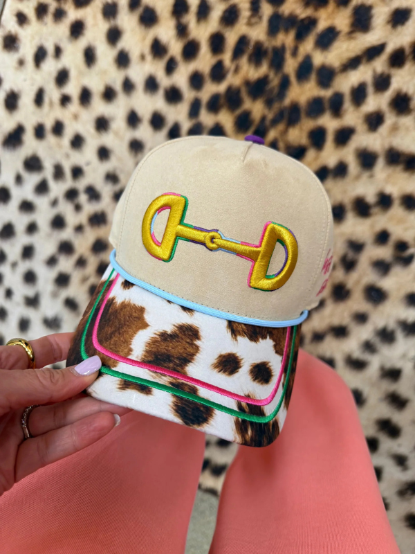 printed Horse Bit Hat