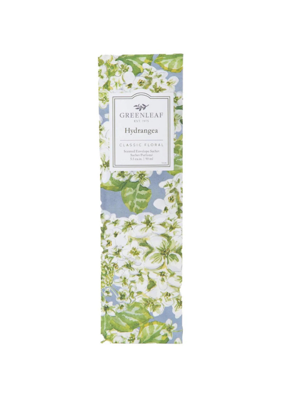 Hydrangea Slim Sachet by Greenleaf