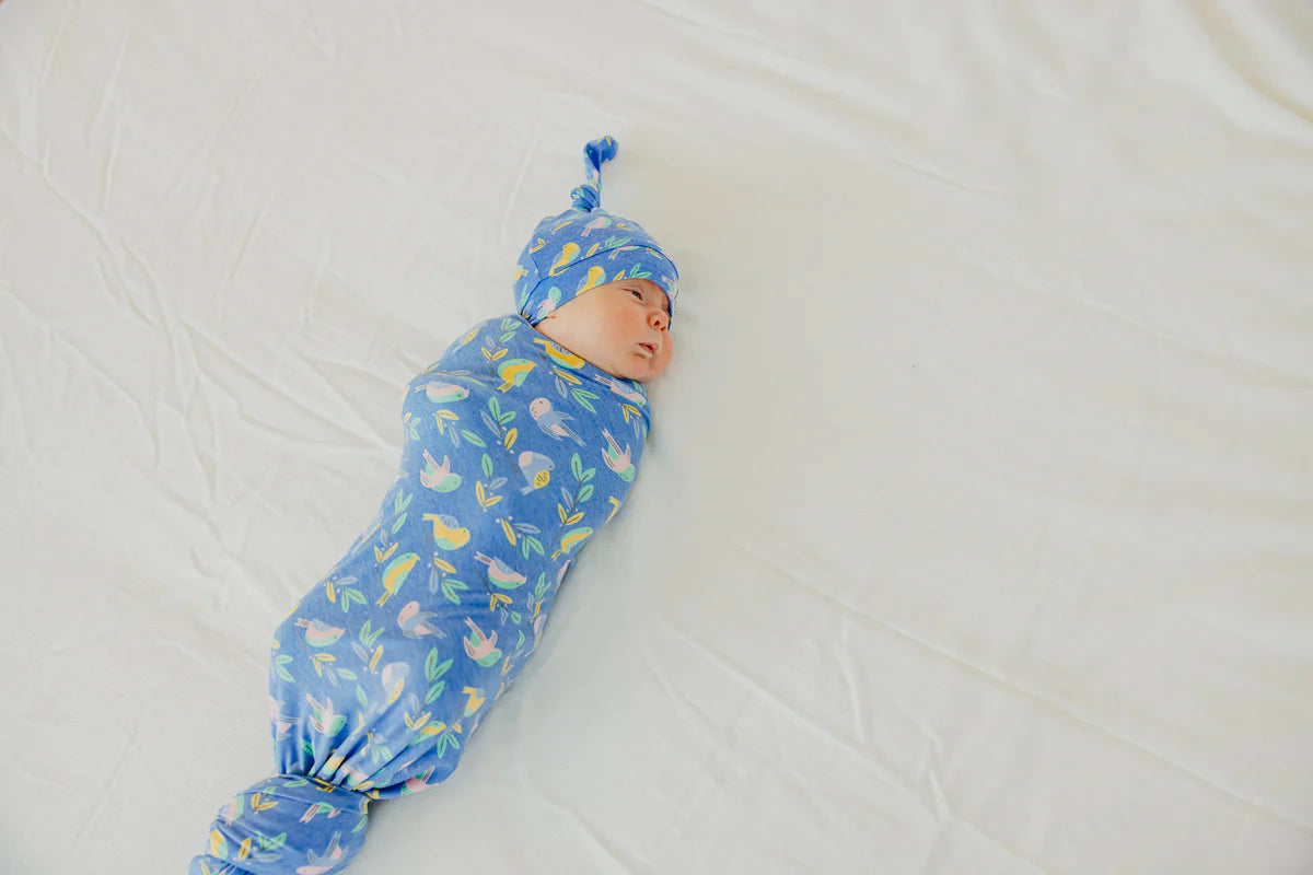 Birdie Swaddle Blanket by Copper Pearl