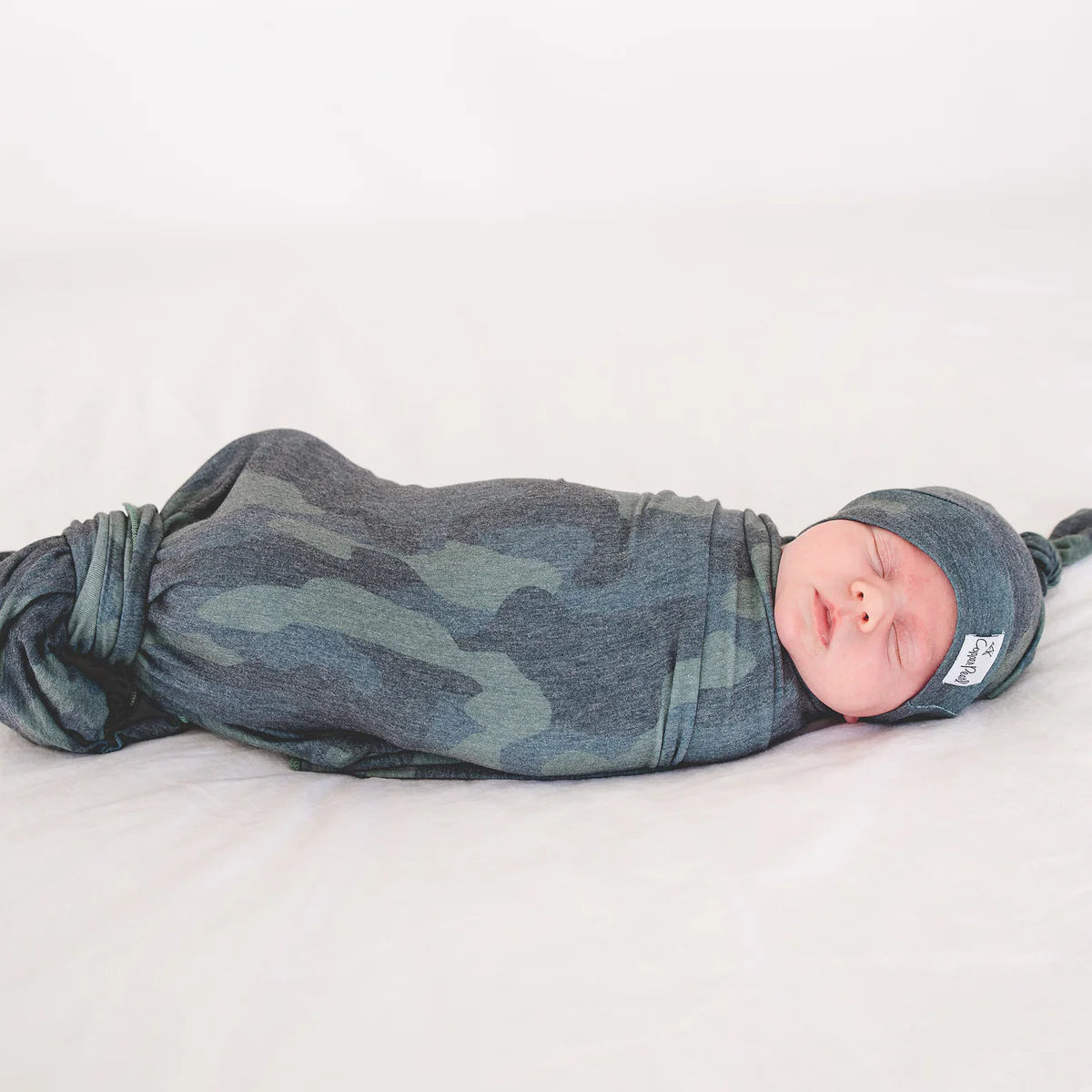 Hunter Swaddle Blanket by Copper Pearl