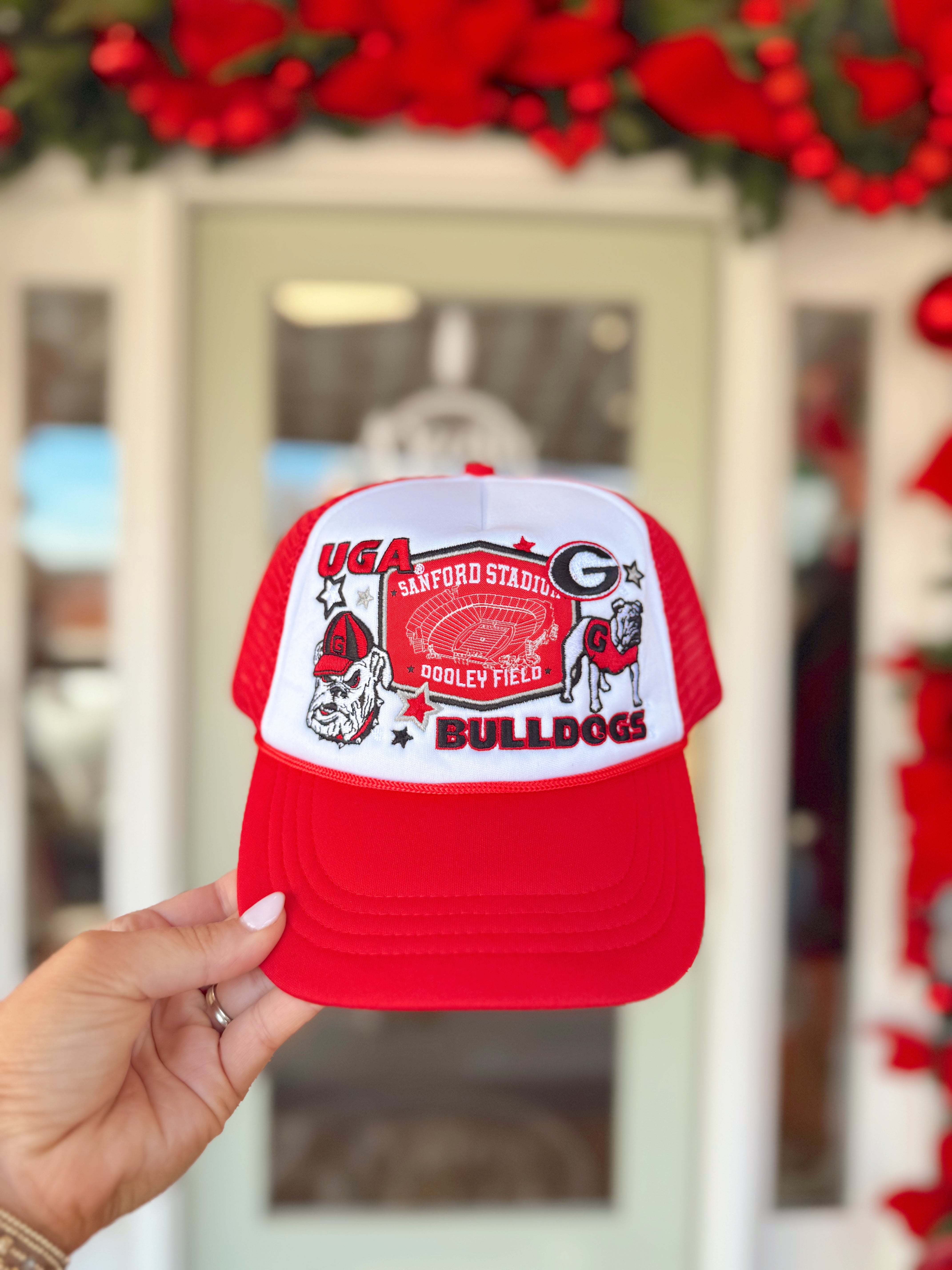 Georgia Layer Patch Foam Trucker Hat