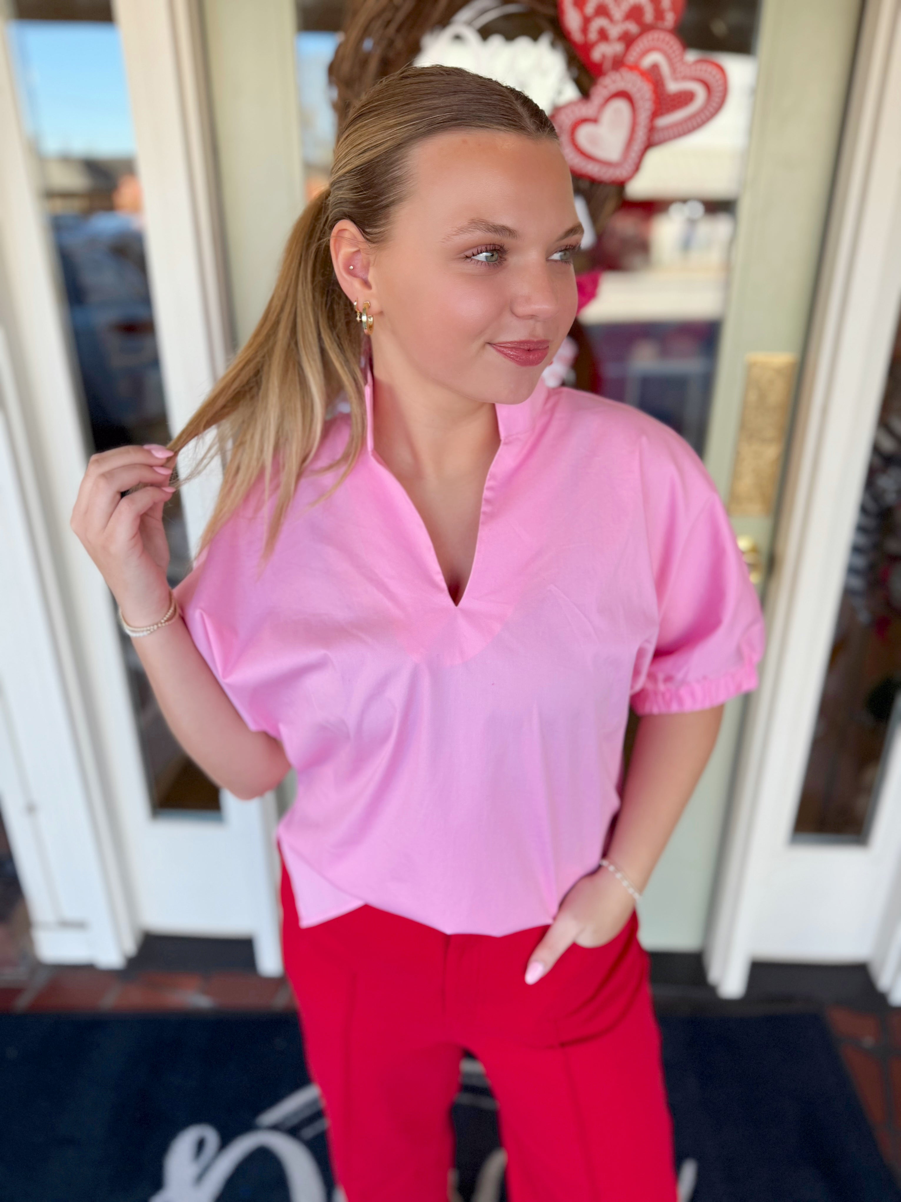 The Shelby Puff Sleeve Top