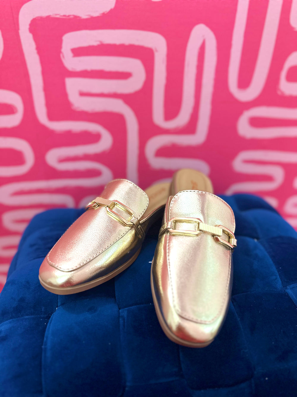 The Eleanor Gold Mules