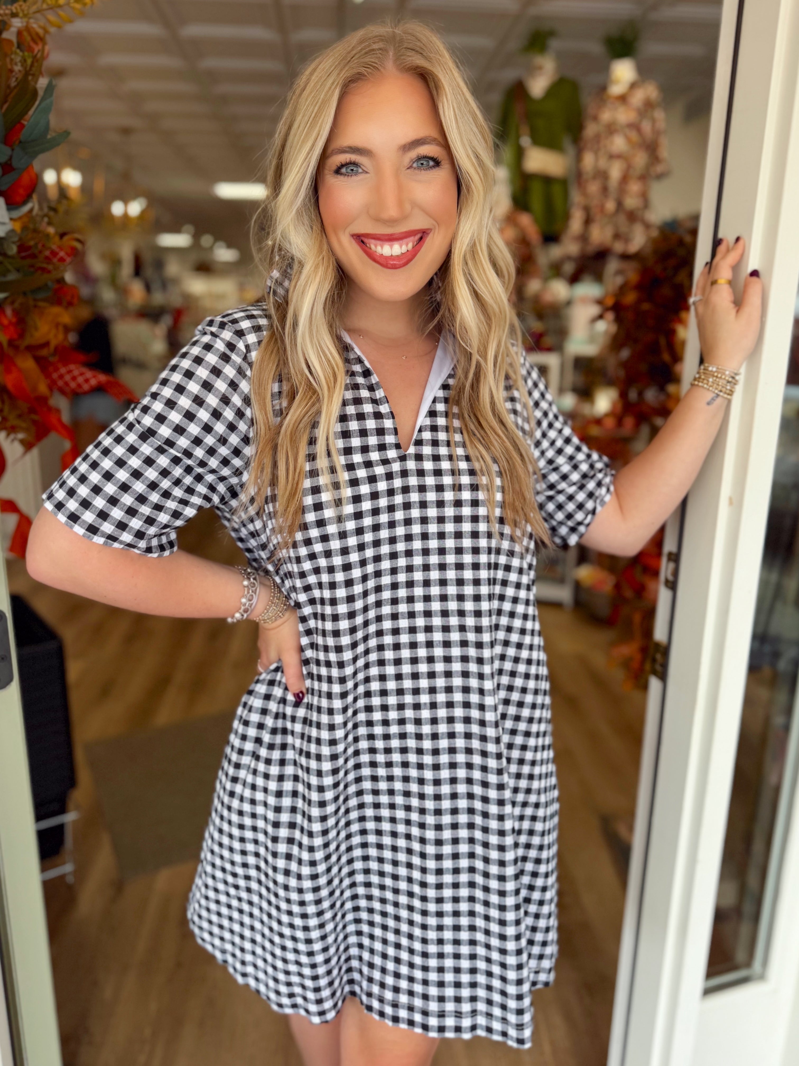 The Olivia Gingham Dress
