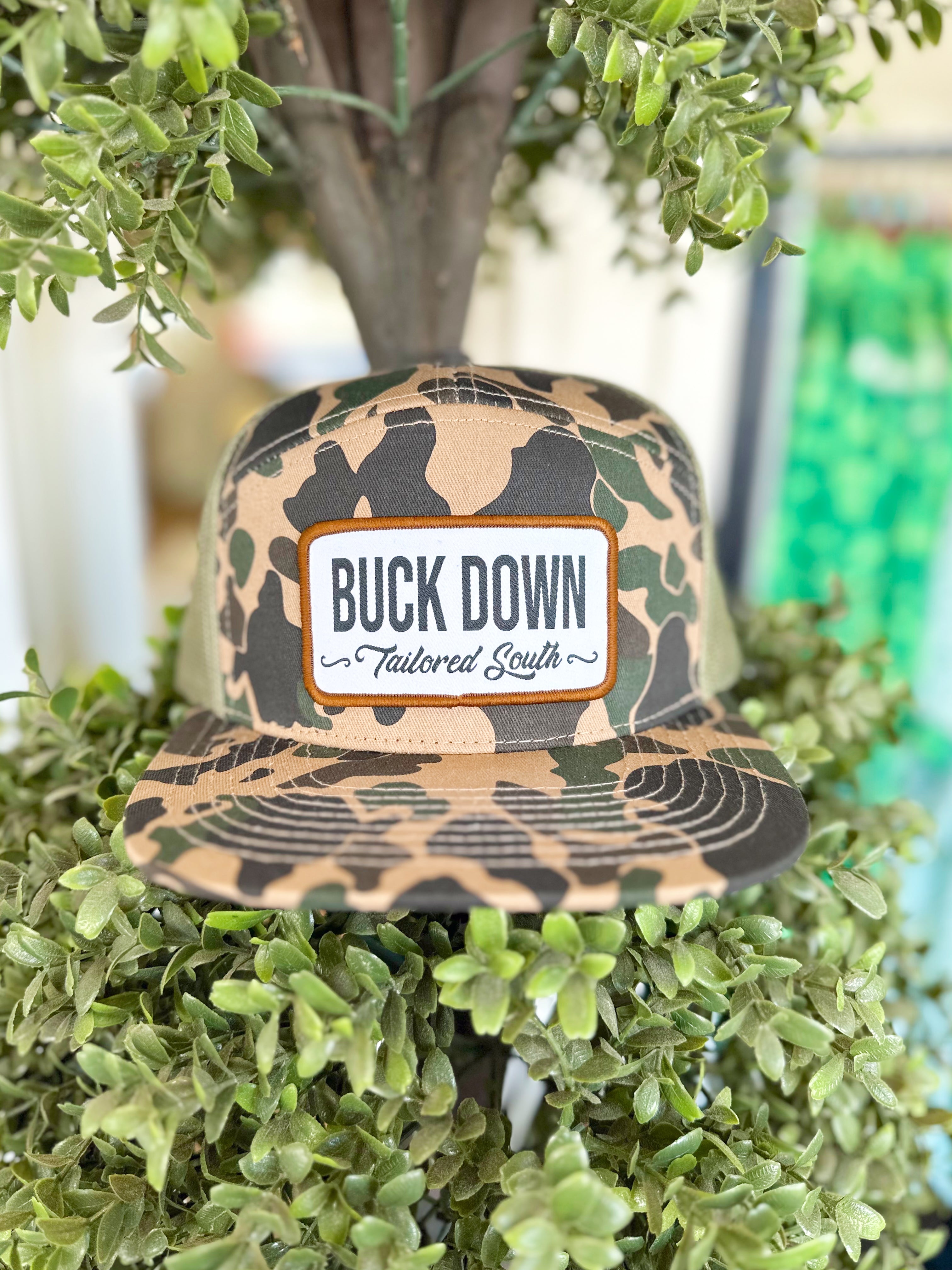 Buck Down Patch Hat