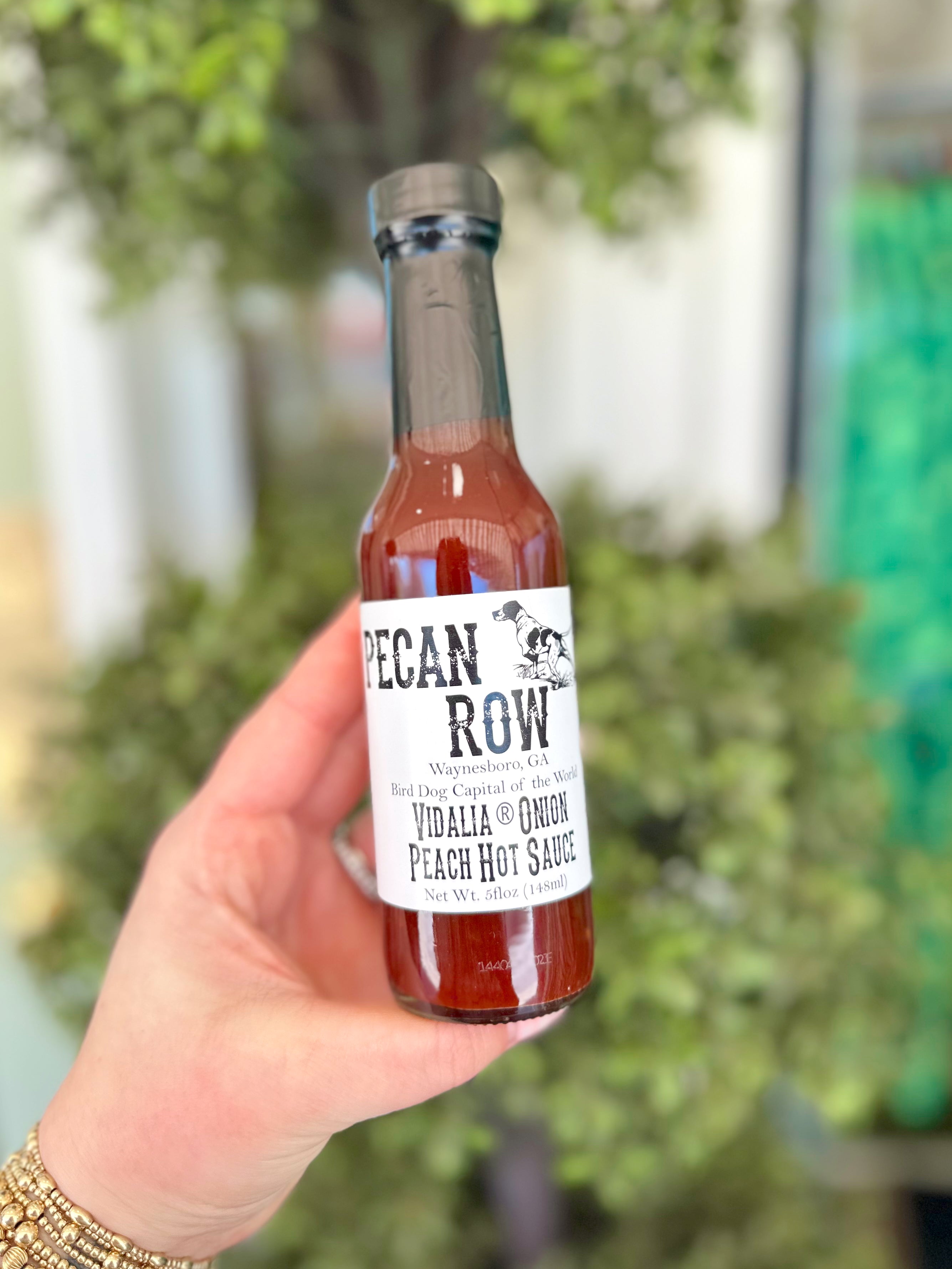 Vidalia Onion Peach Hot Sauce