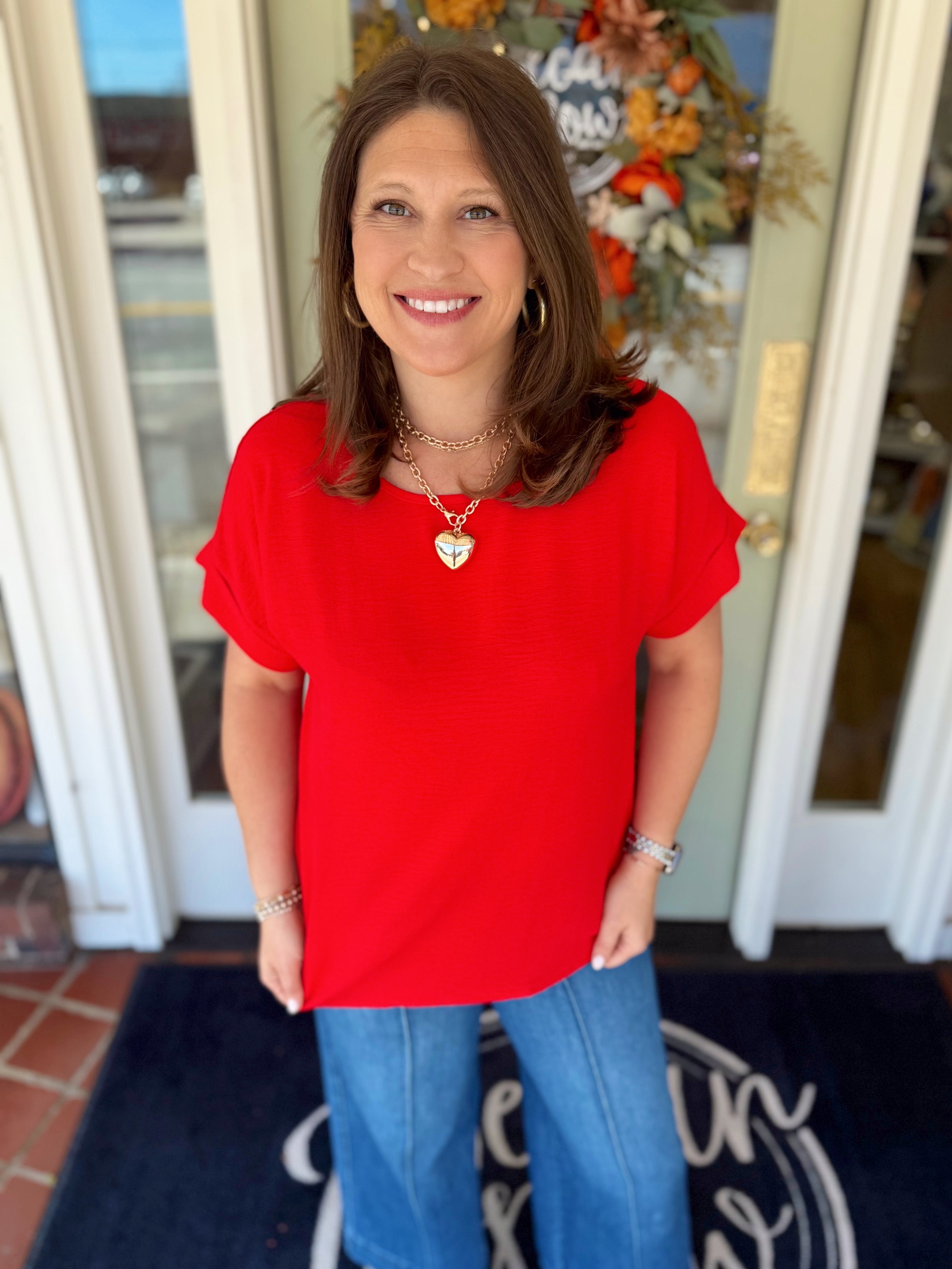 Jenna’s New Favorite Top in Red