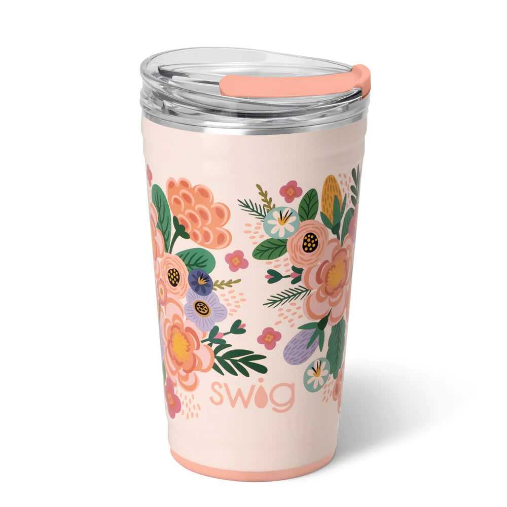 Full Bloom 24oz Party Cup by Swig Life