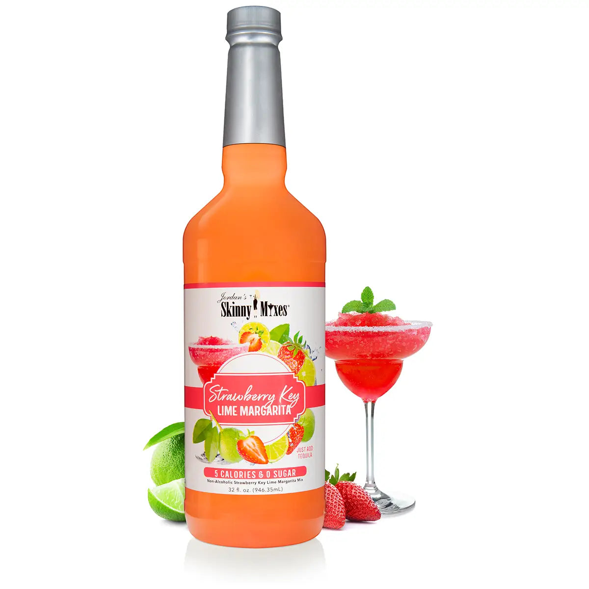 Strawberry Key Lime Sugar Free Margarita Mix