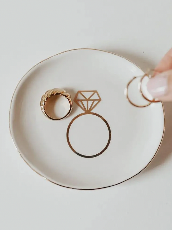 Engagement Ring Jewelry Dish