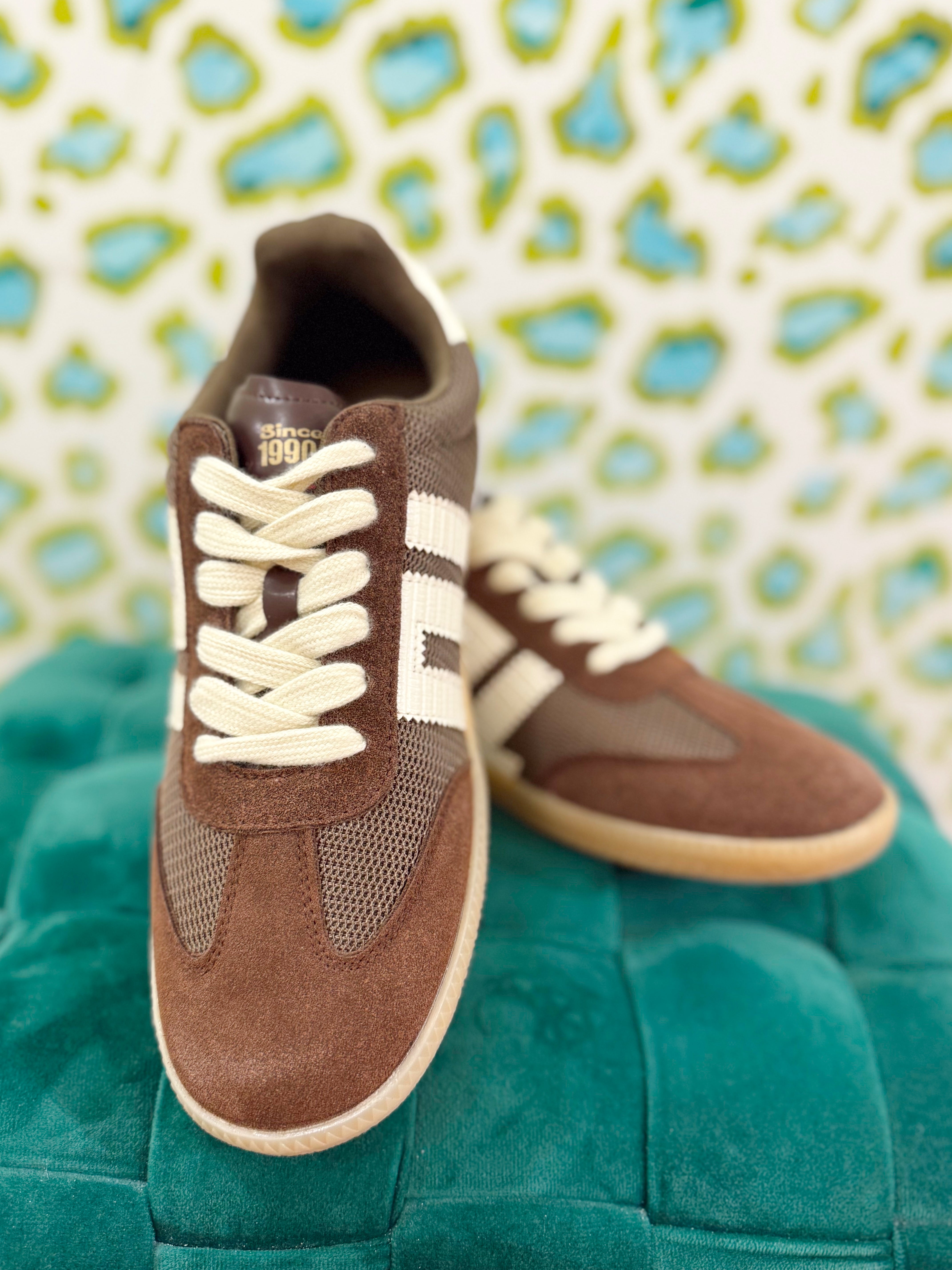 Brown Trackstar Sneakers