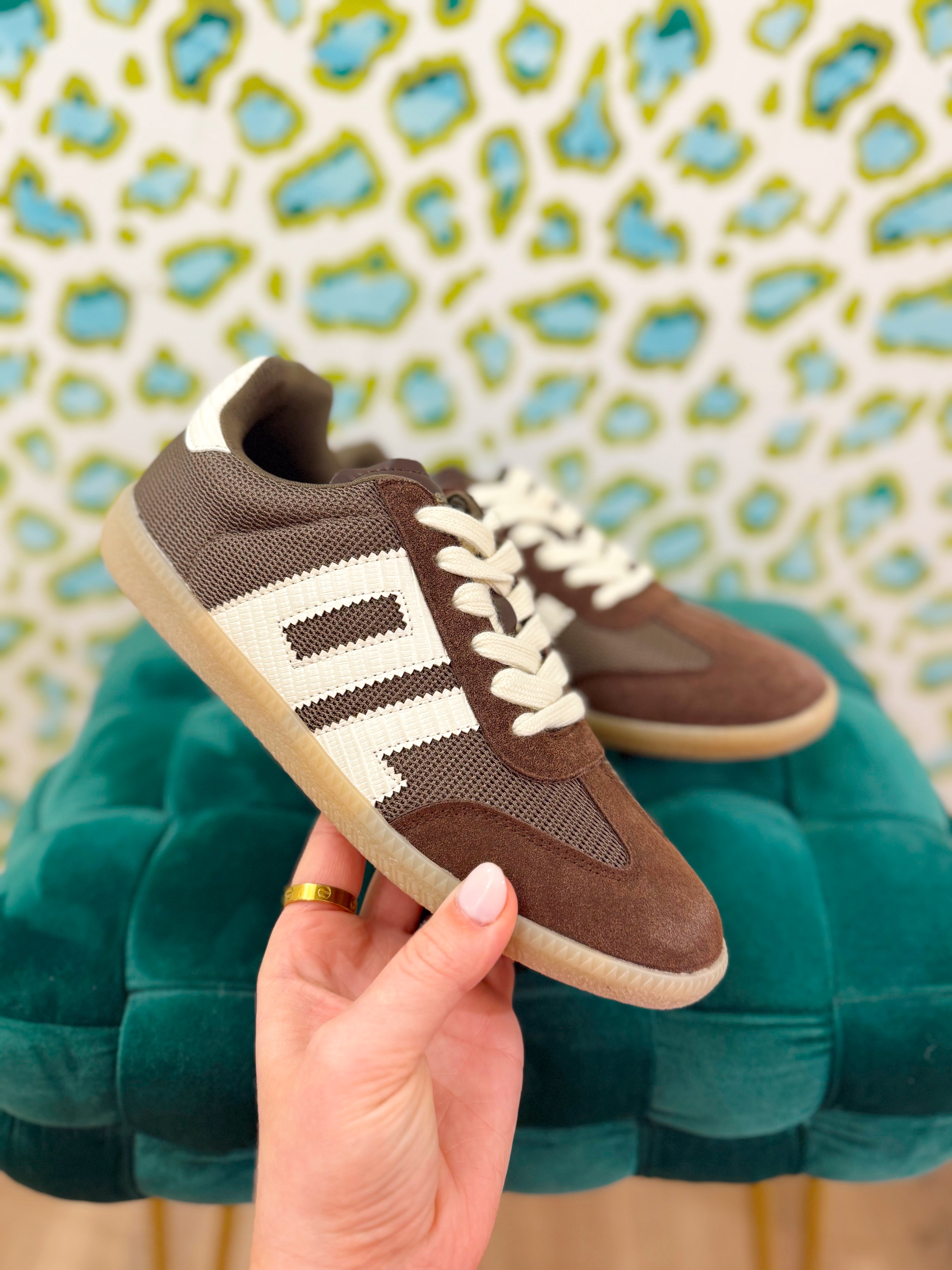 Brown Trackstar Sneakers