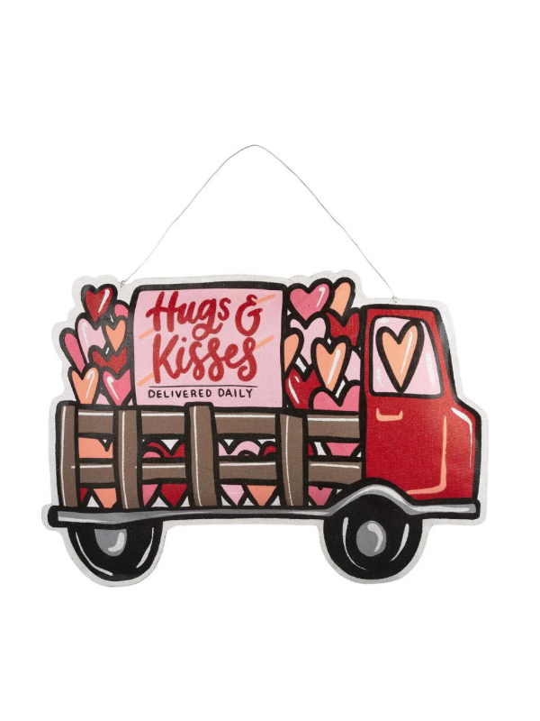 Heart Truck/ Flower Truck Reversible Burlee