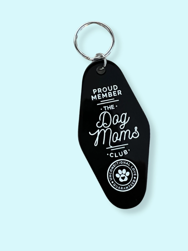 Dog Moms Club Keychain