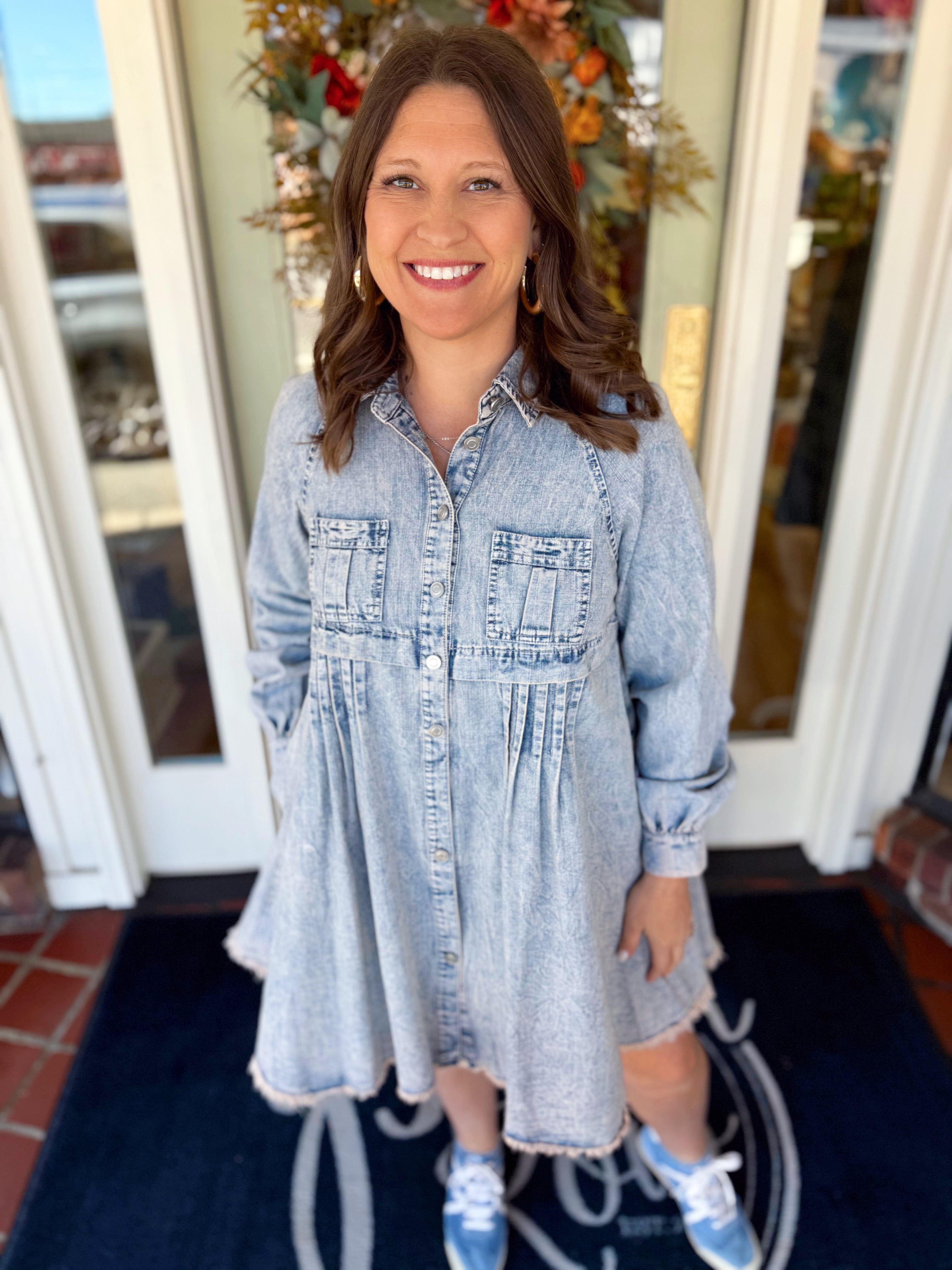 The McKenna Denim Dress