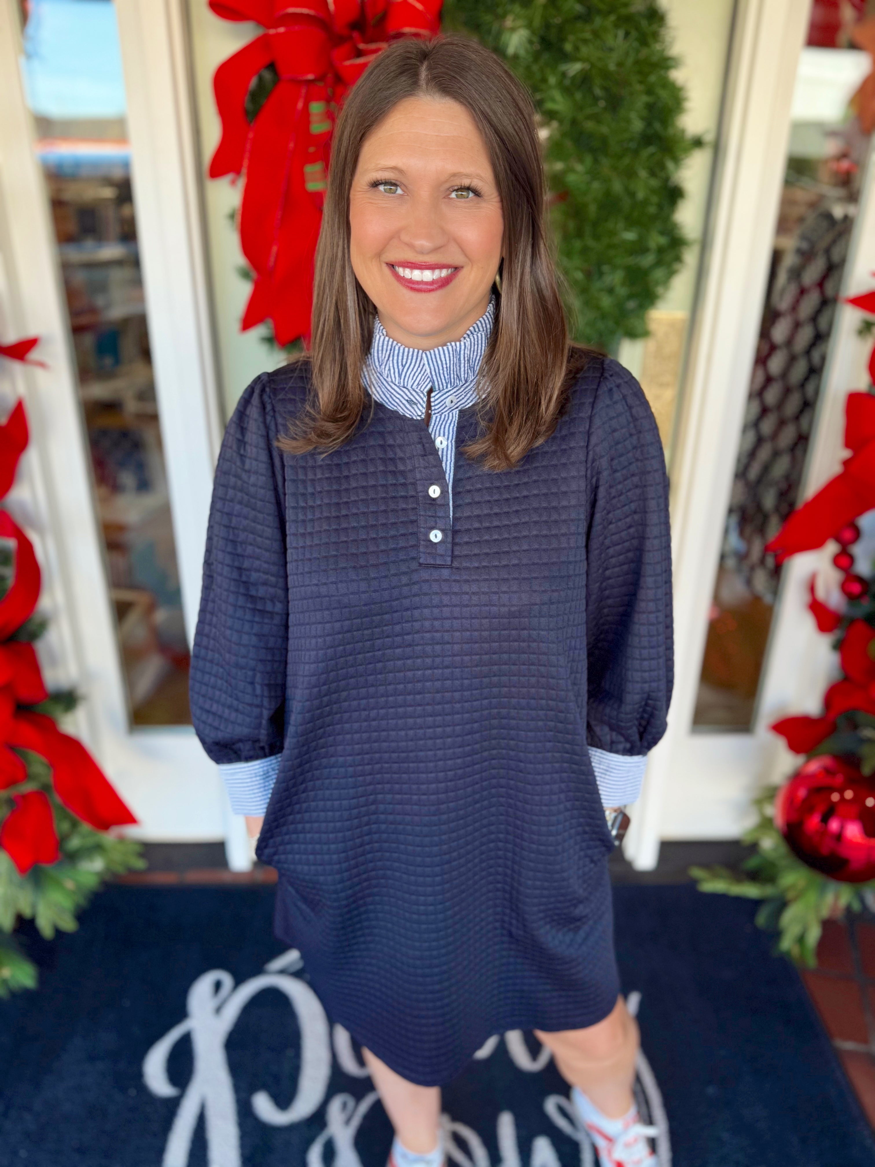 The Demi Quilted  Dress