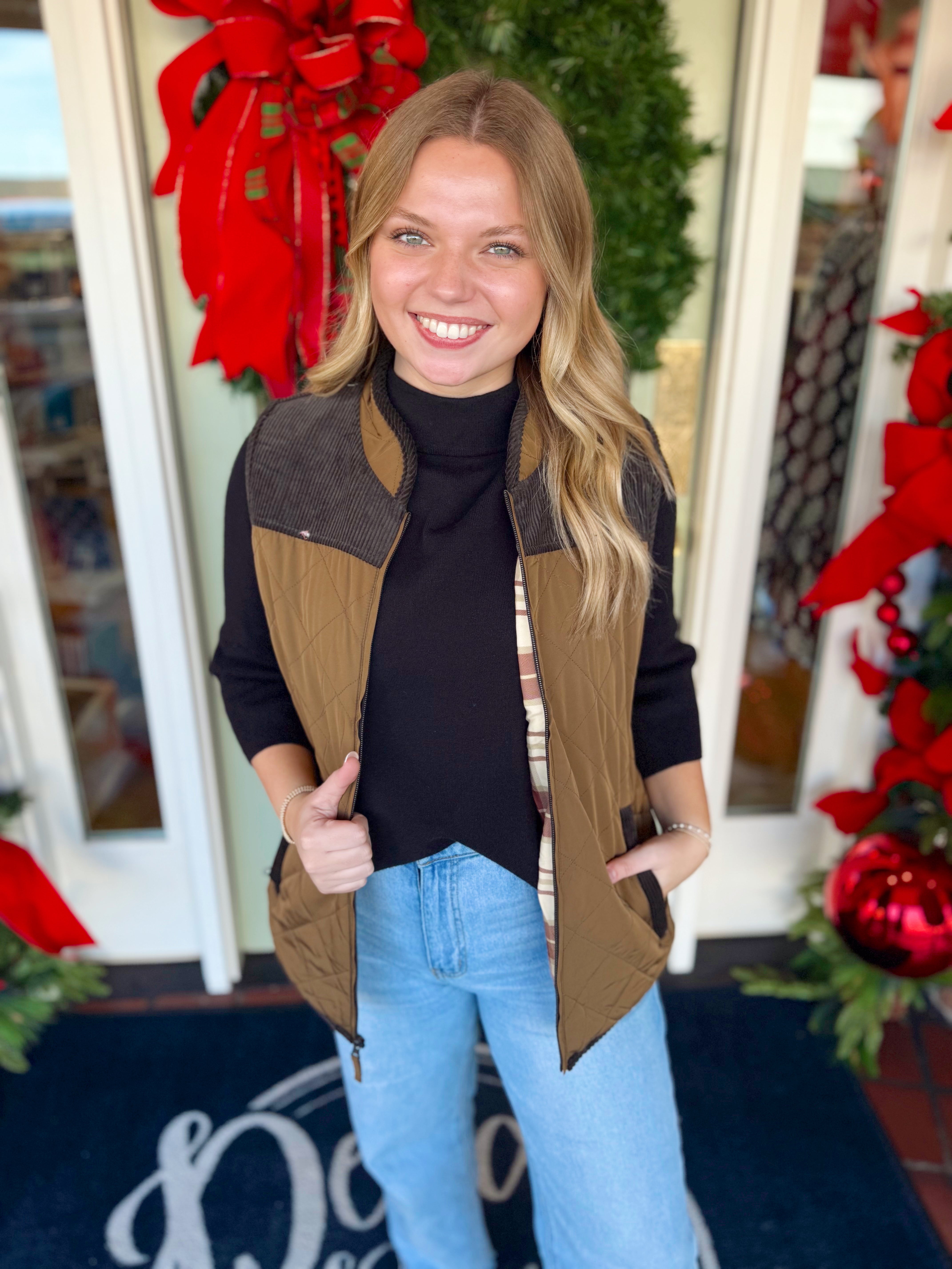 Ladies' South Creek Quilted Vest By Dixie Decoy