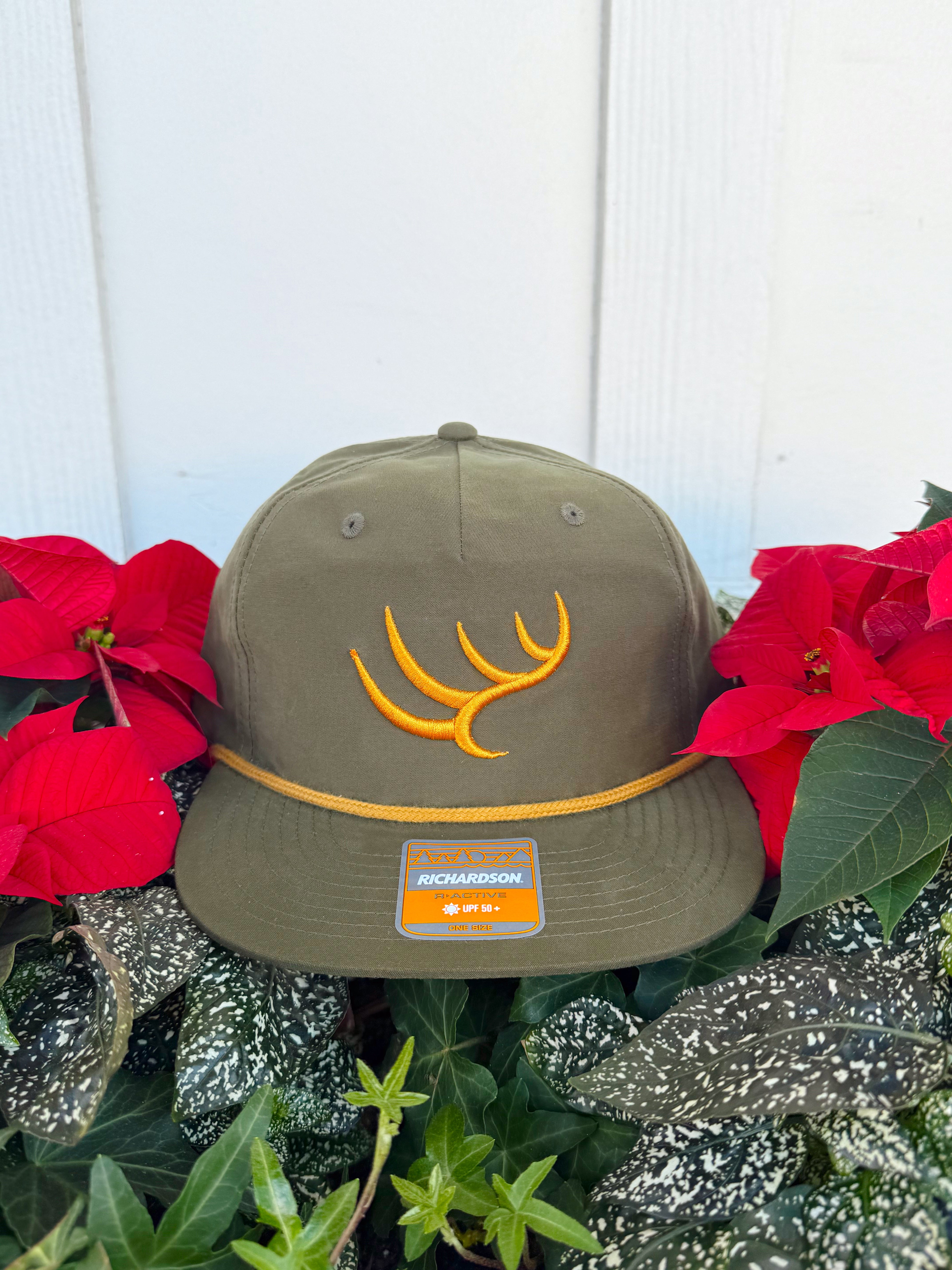 Hunt to Harvest Signature Antler Hat - Loden Rope Hat