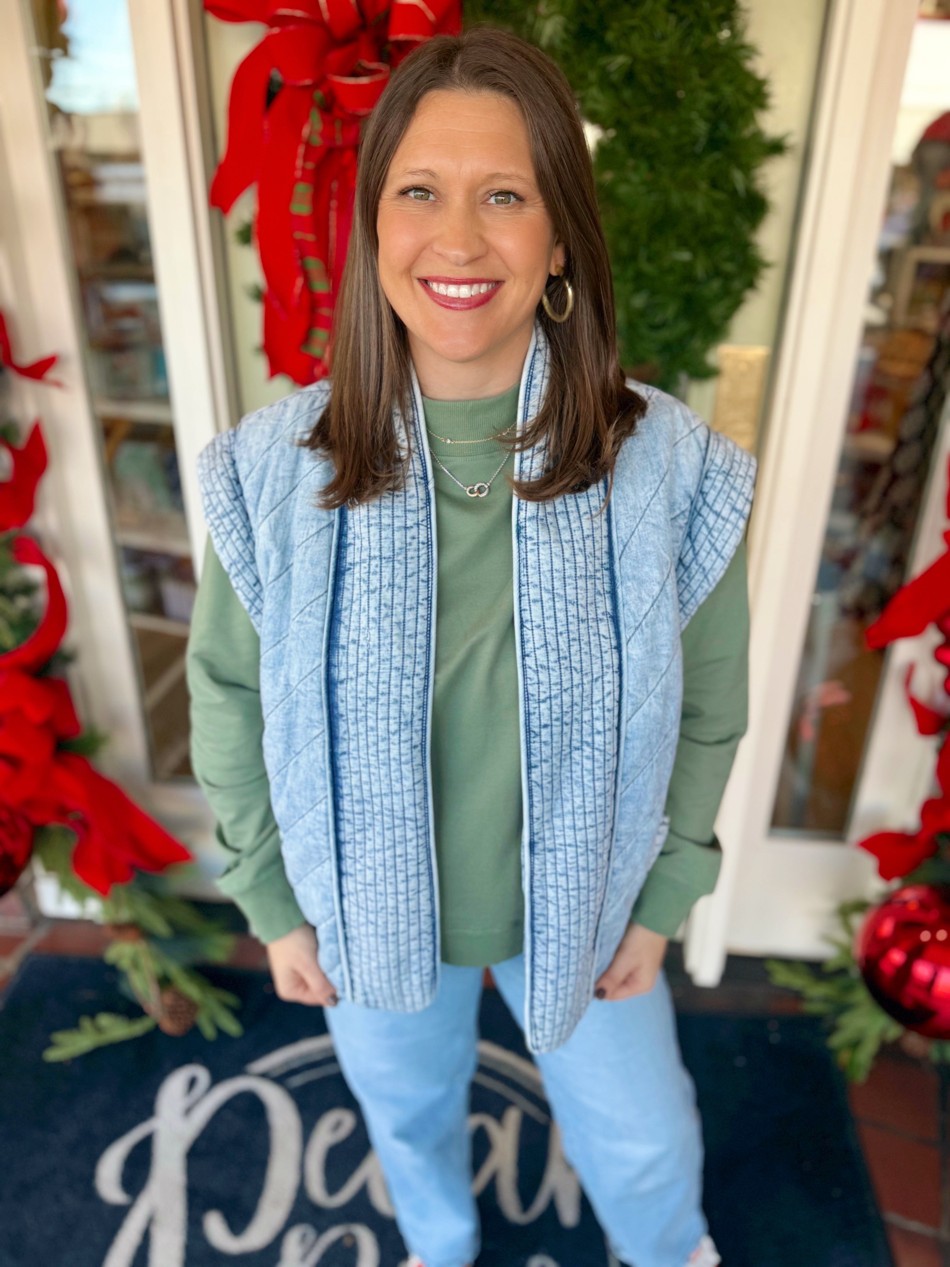 The Baylie Quilted Vest