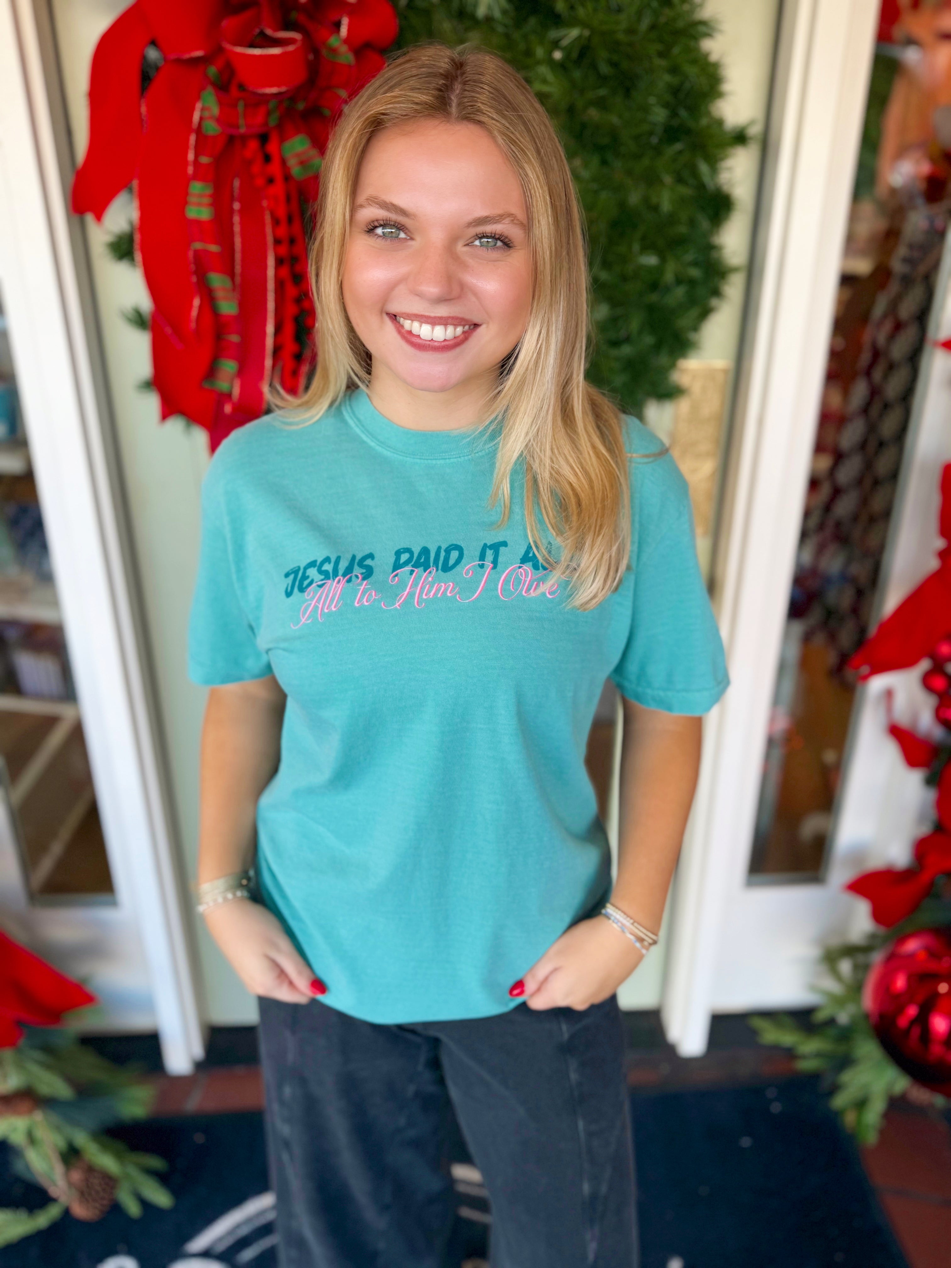 Jesus Paid it All Tee