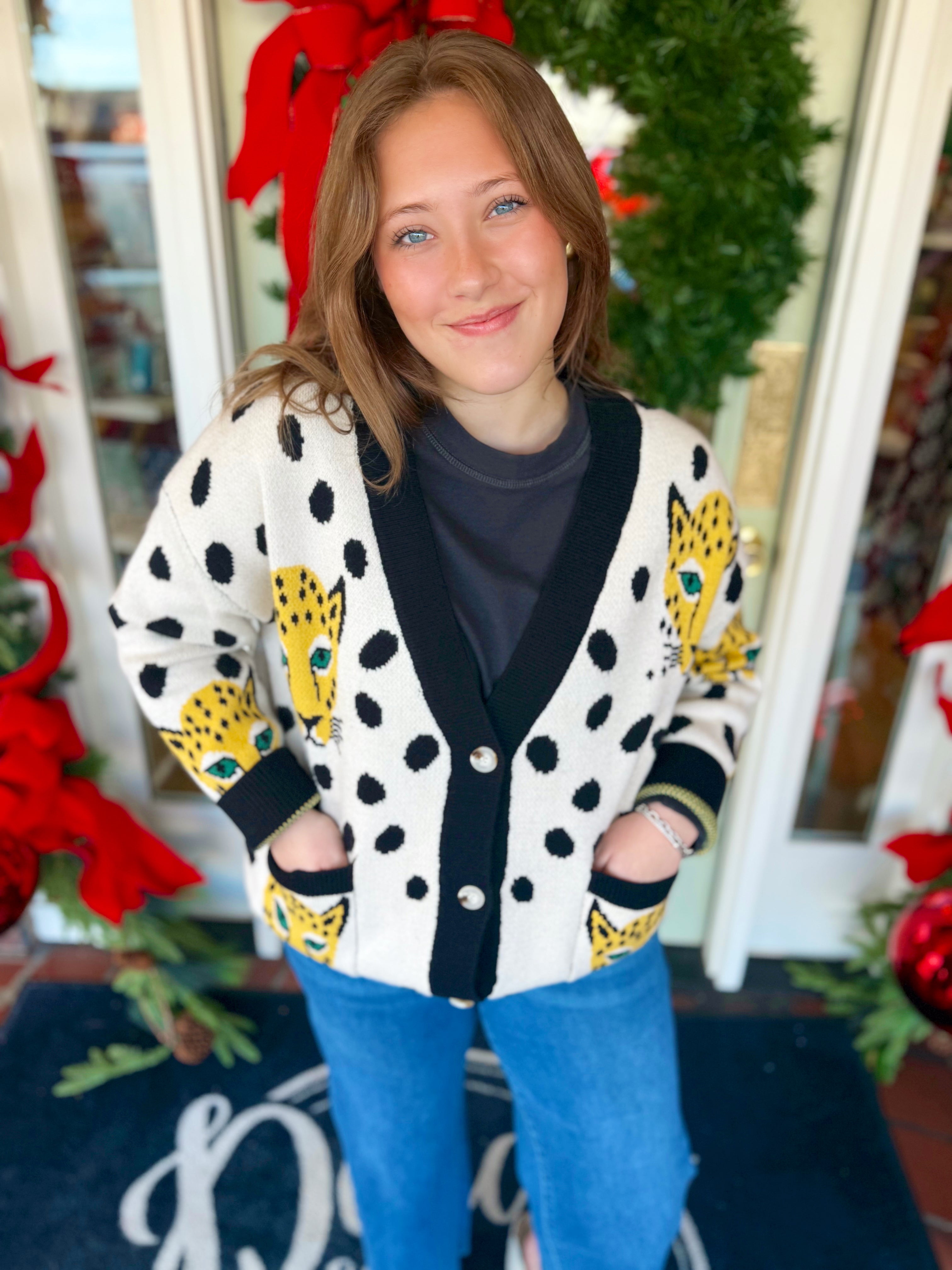 The Celly Cheetah Cardigan