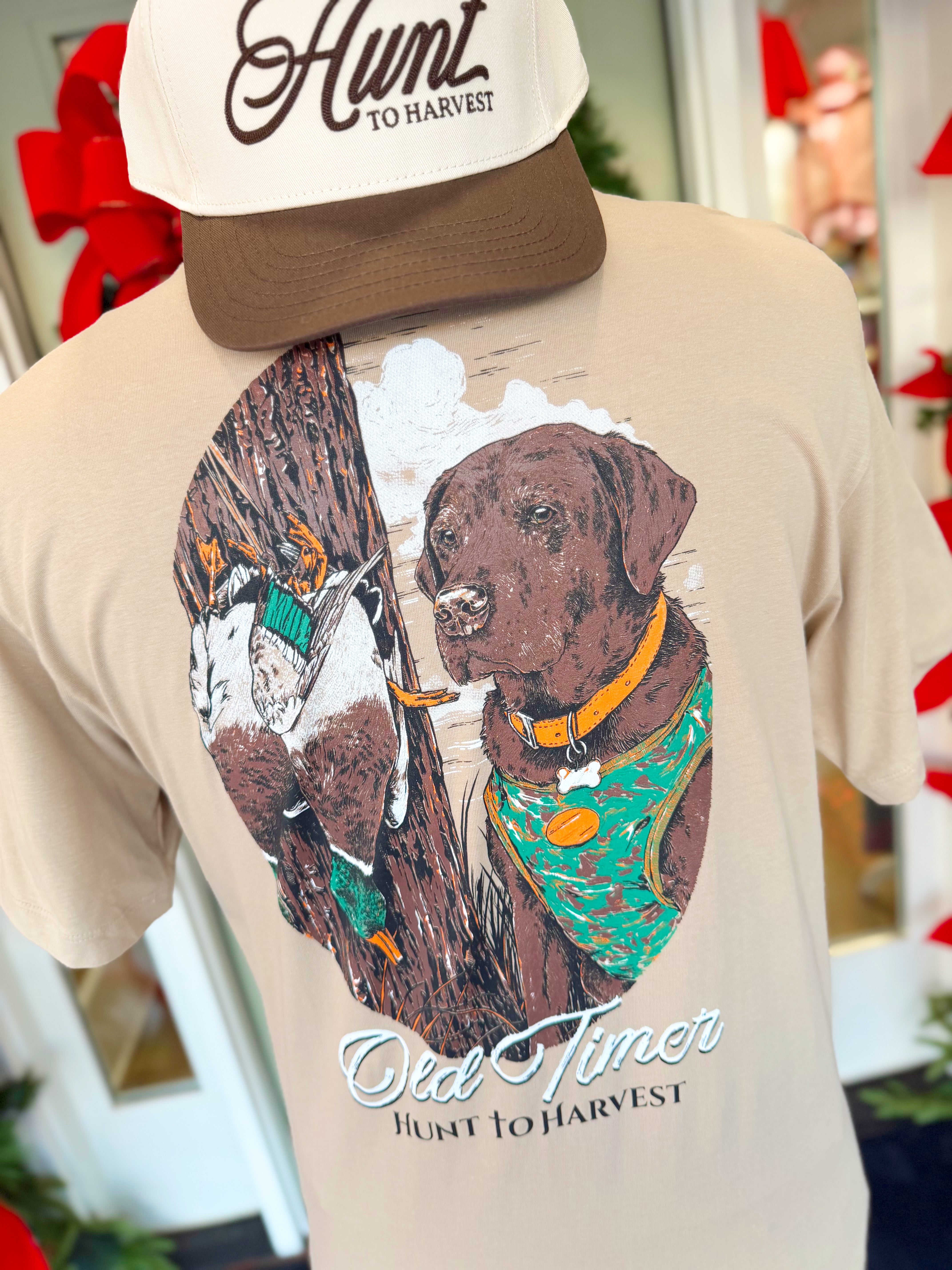 Old Timer Tee in Laurel Oak by Hunt to Harvest