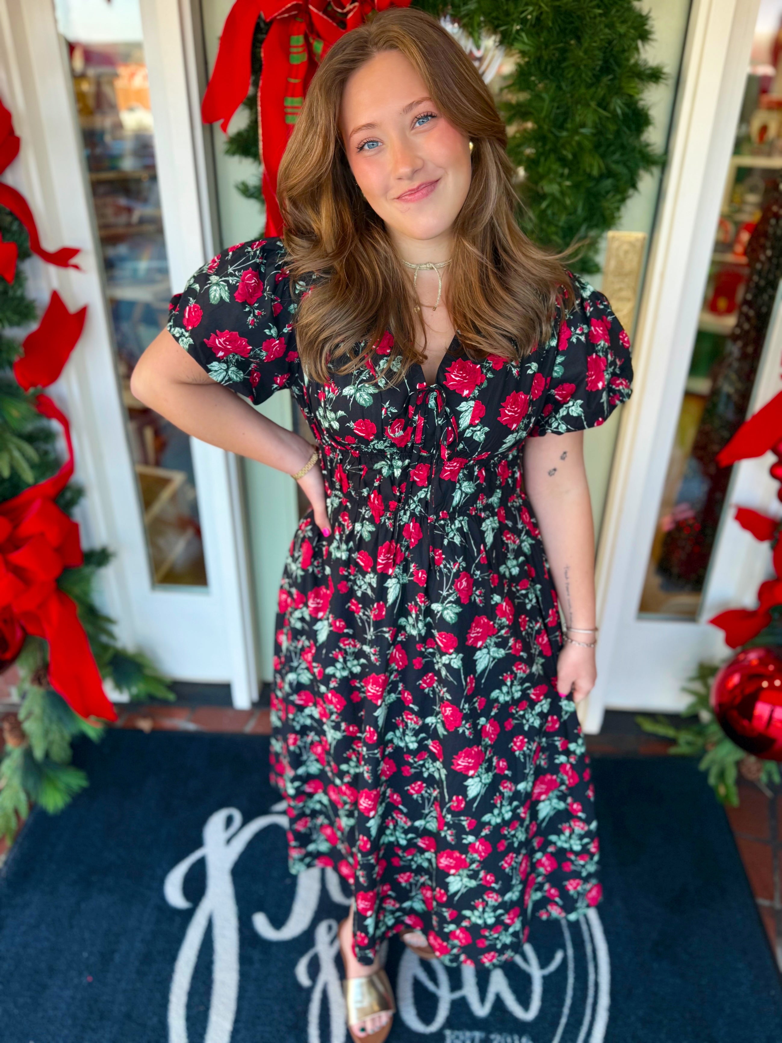 The Palmer Floral Dress