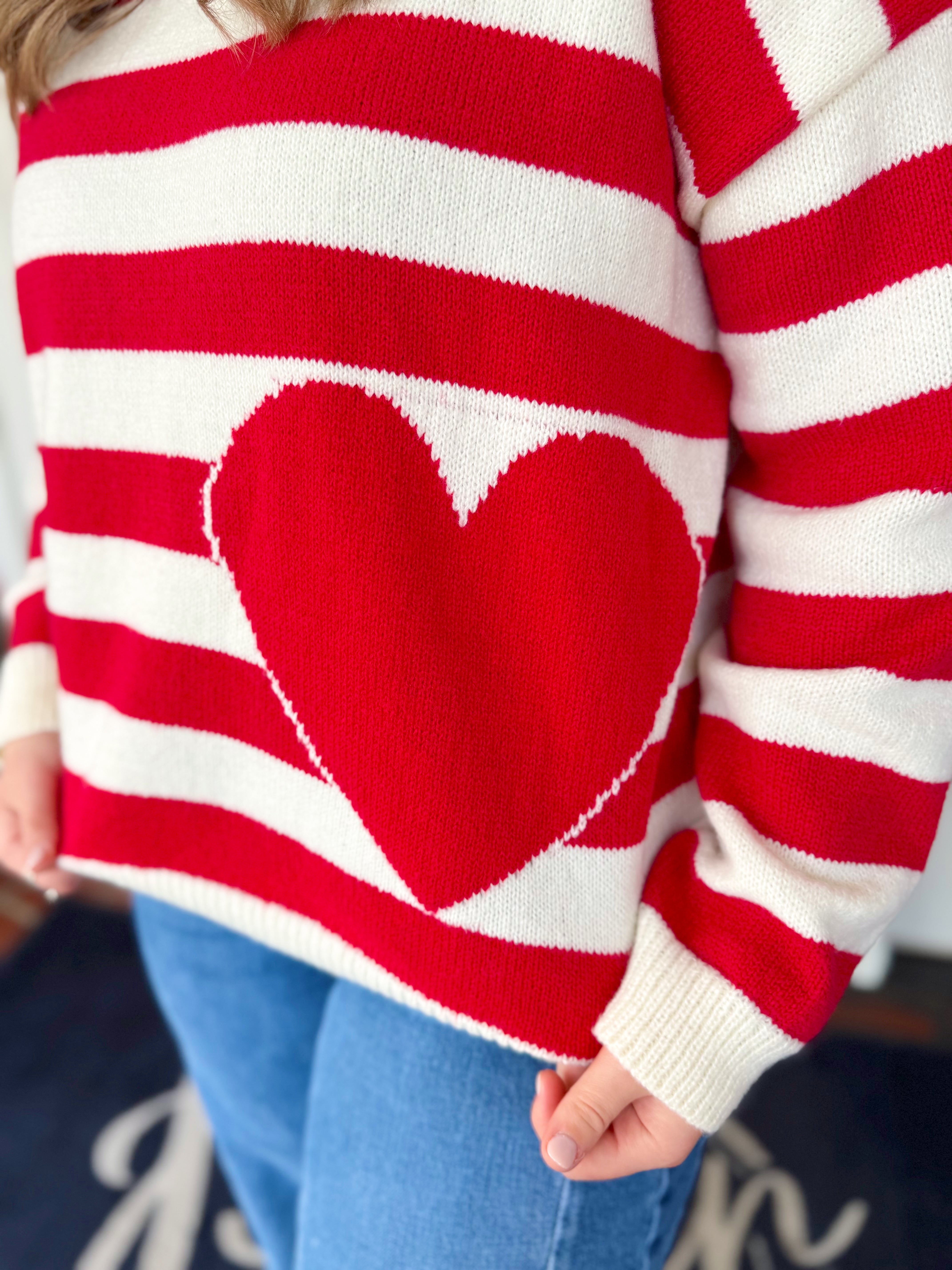The Jean Heart Sweater