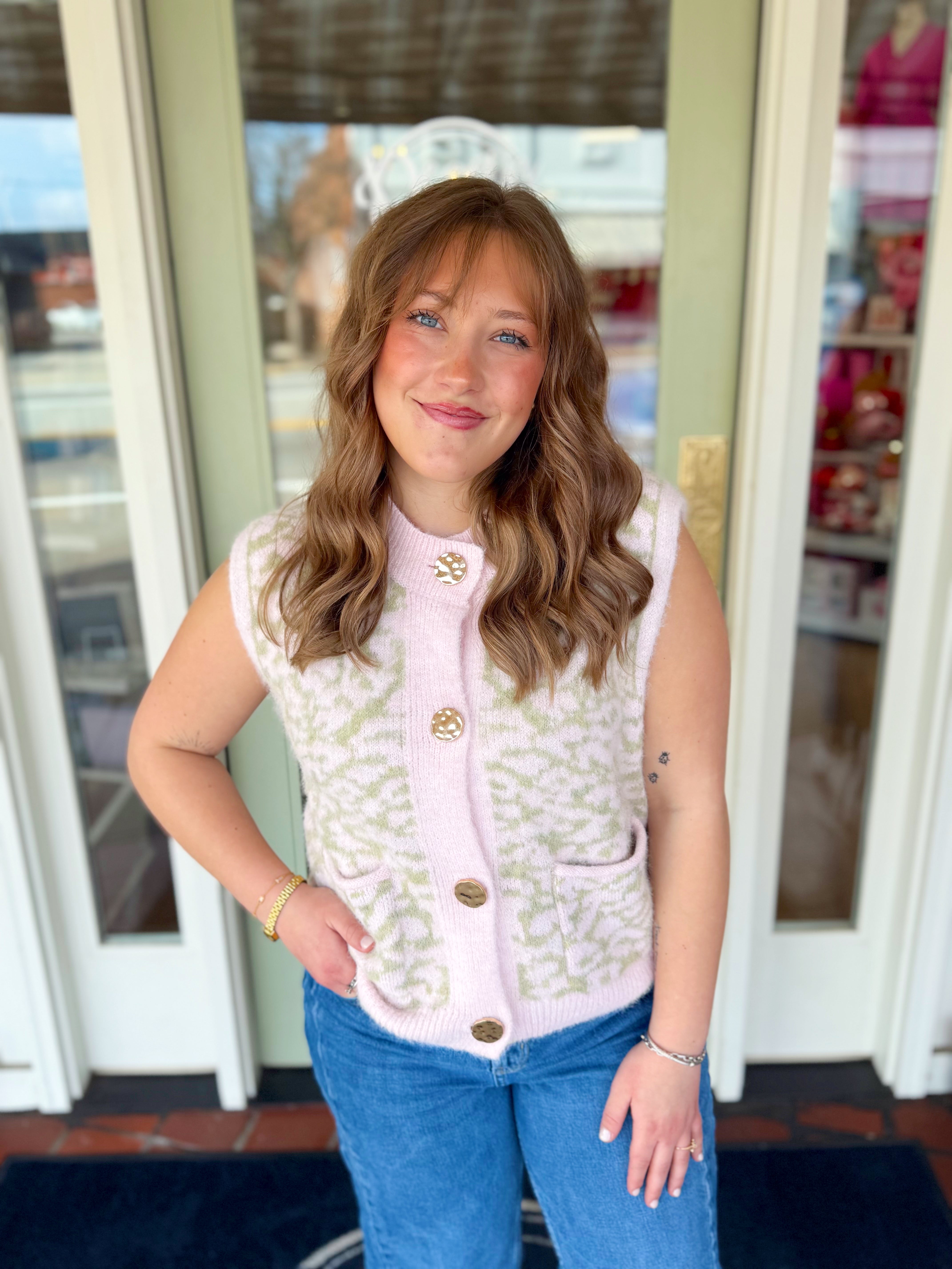 The Esmerelda Leopard Vest