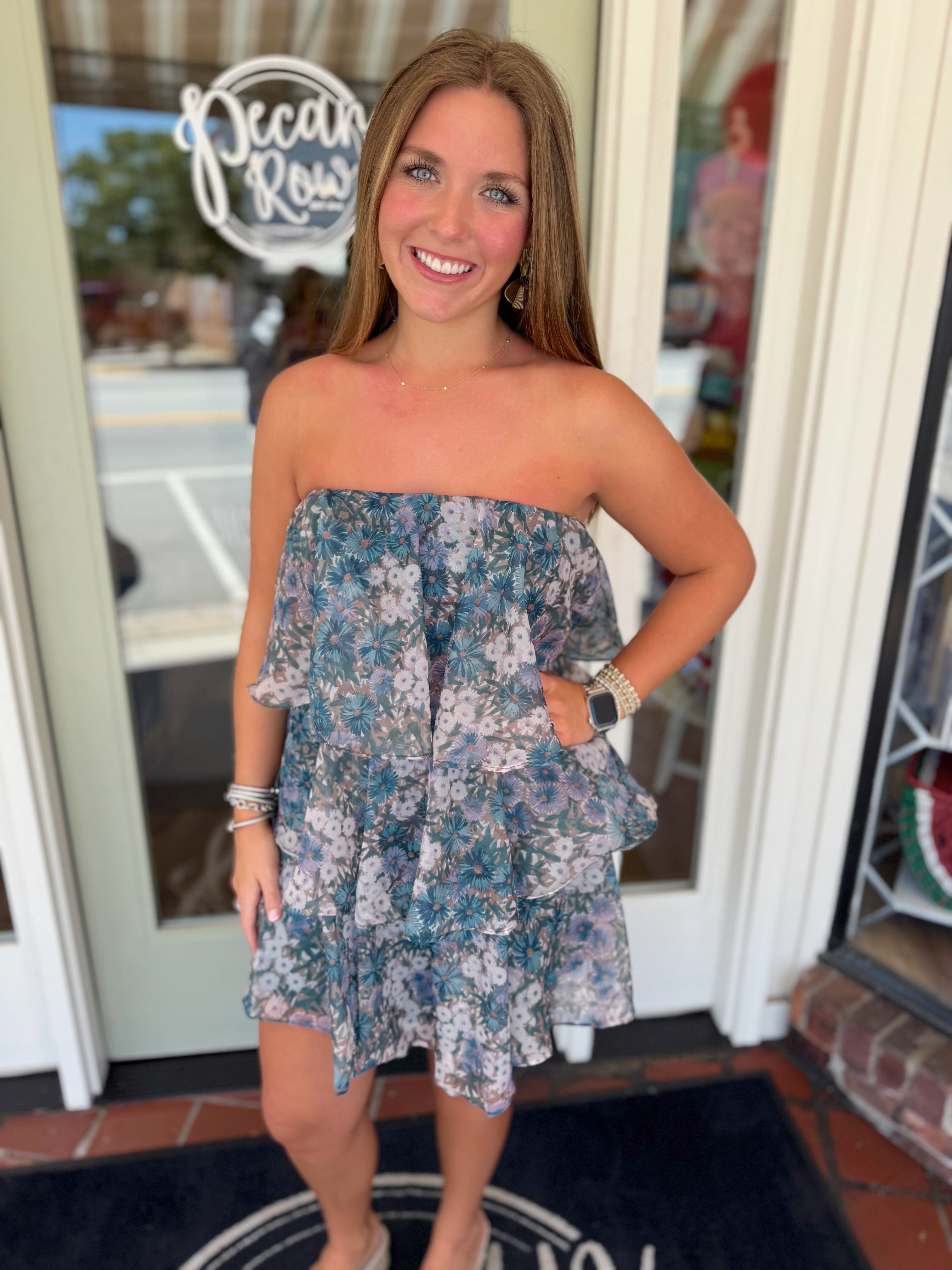 The Shelby Tiered Ruffle Dress