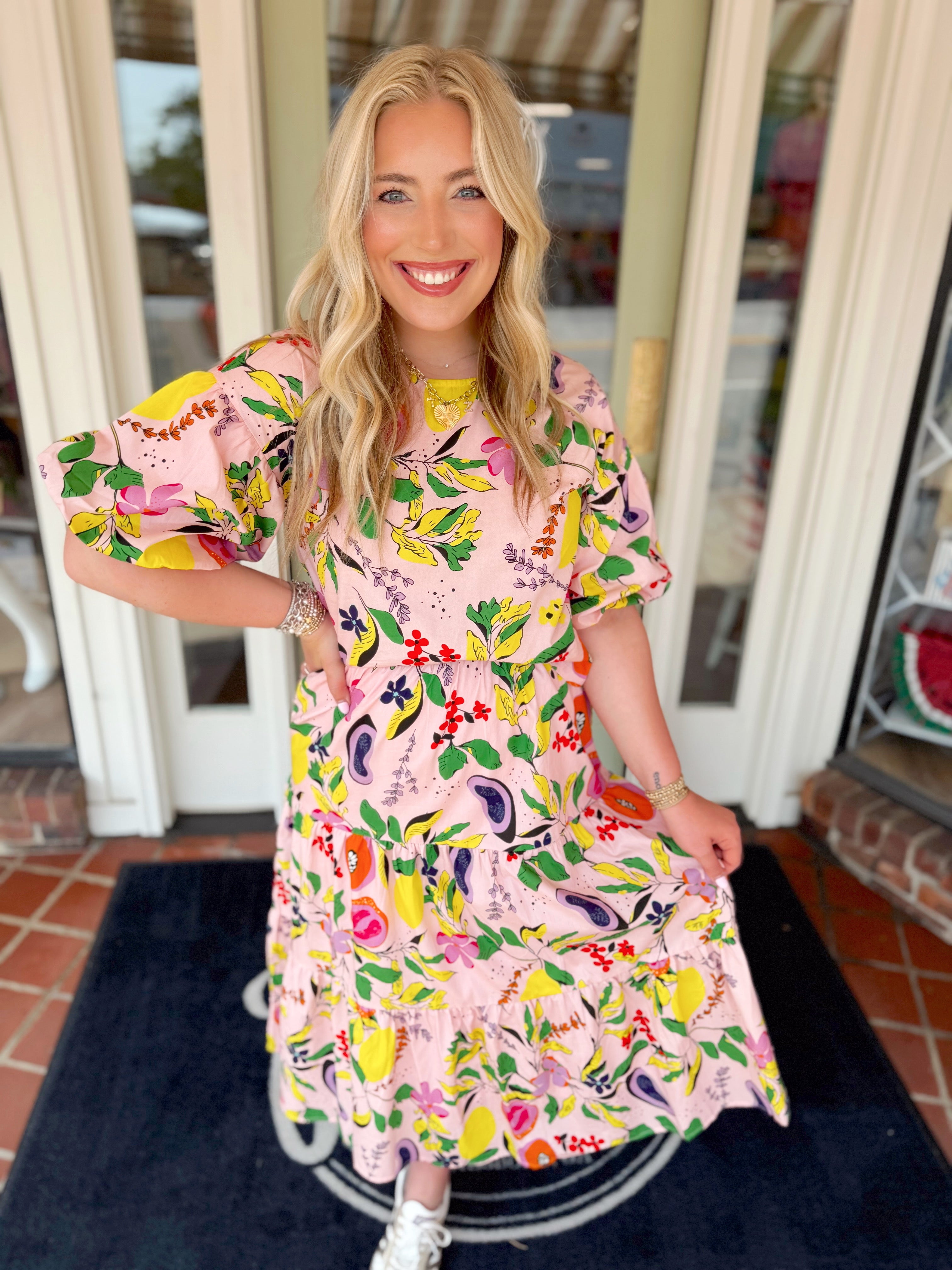 The Karleigh Abrstract Printed Top