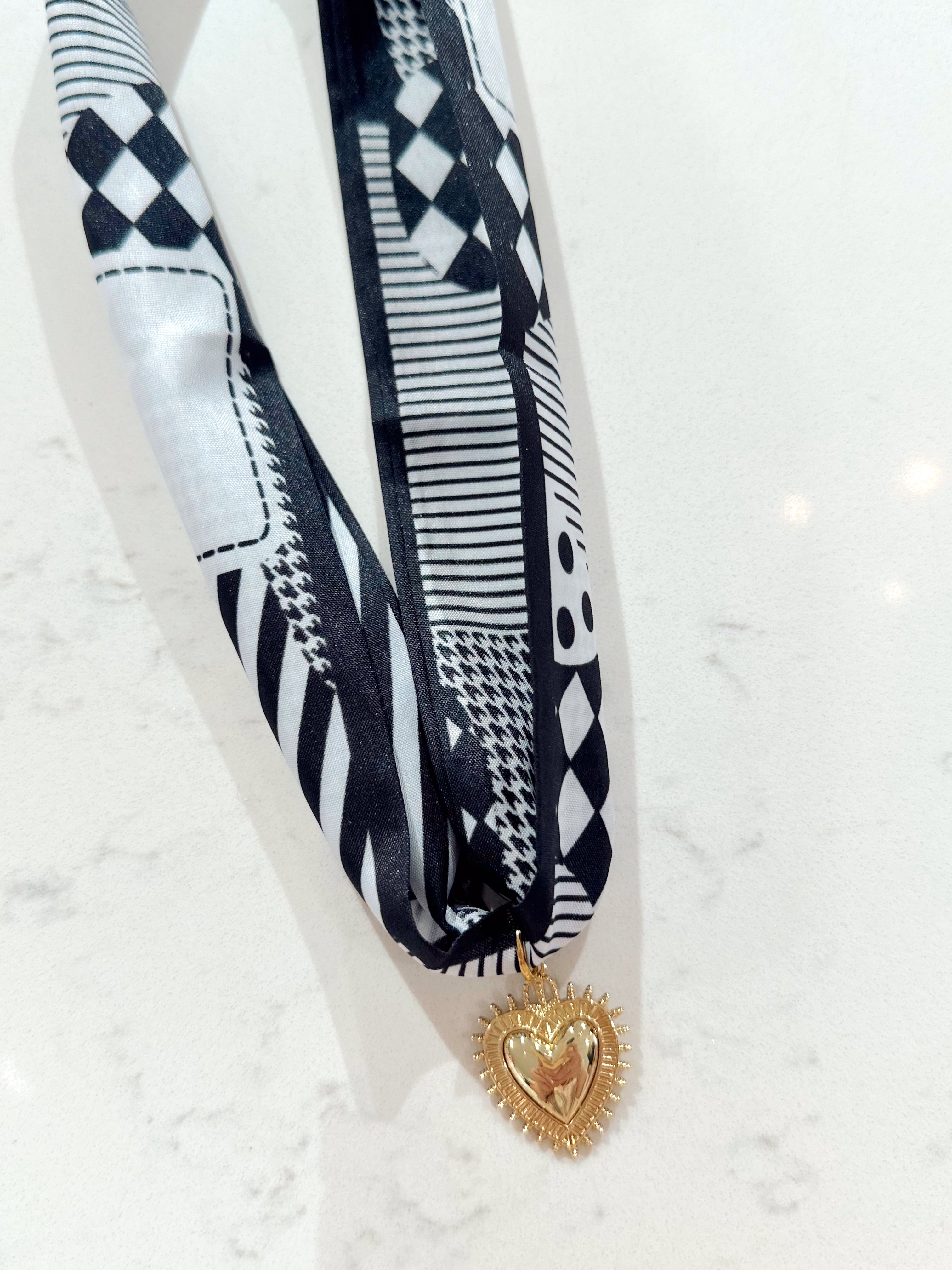 The Dani Scarf Necklace By Hart Designs