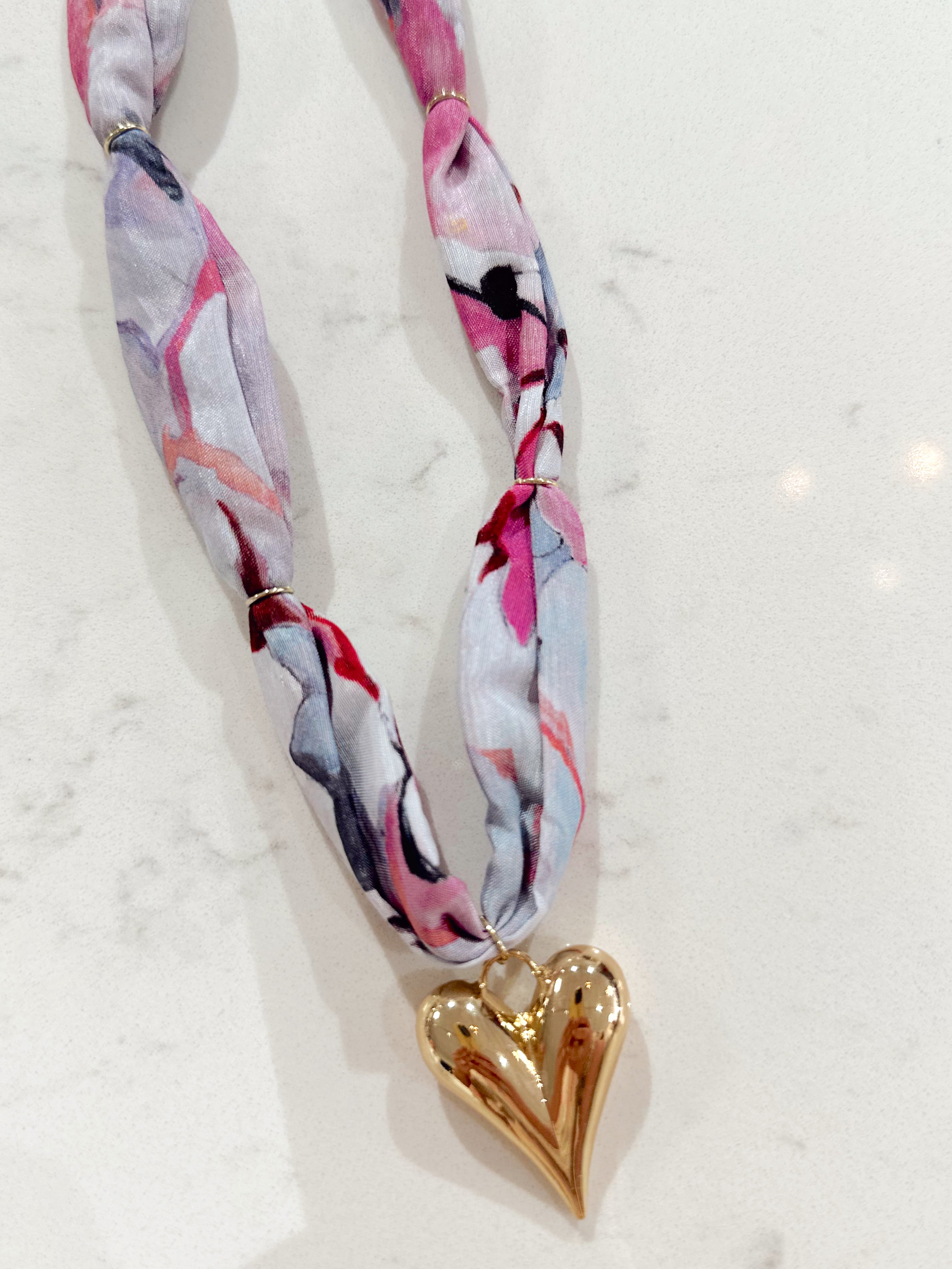 The Marlo Scarf Necklace By Hart Designs