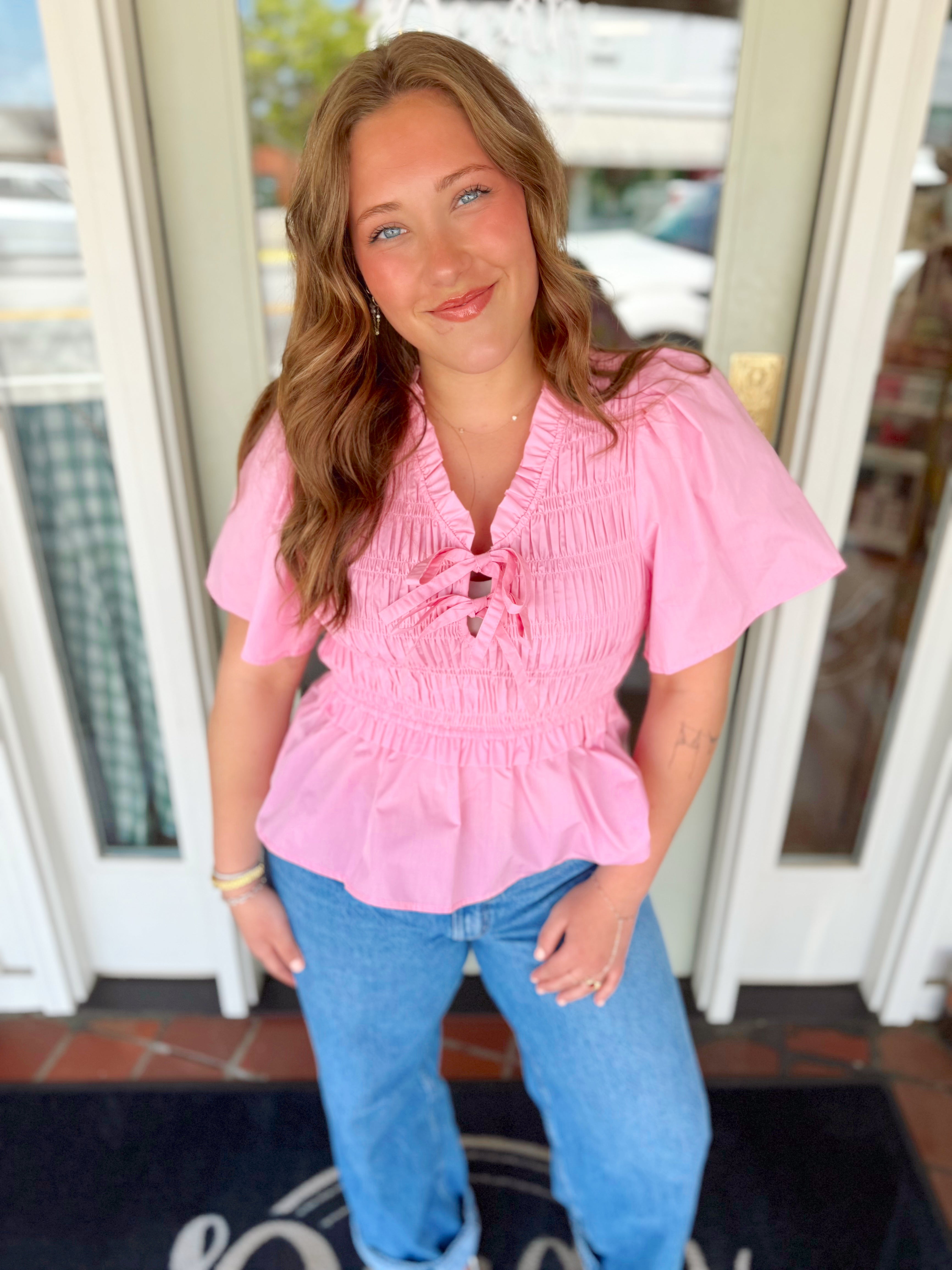 The Eloise Peplum Top