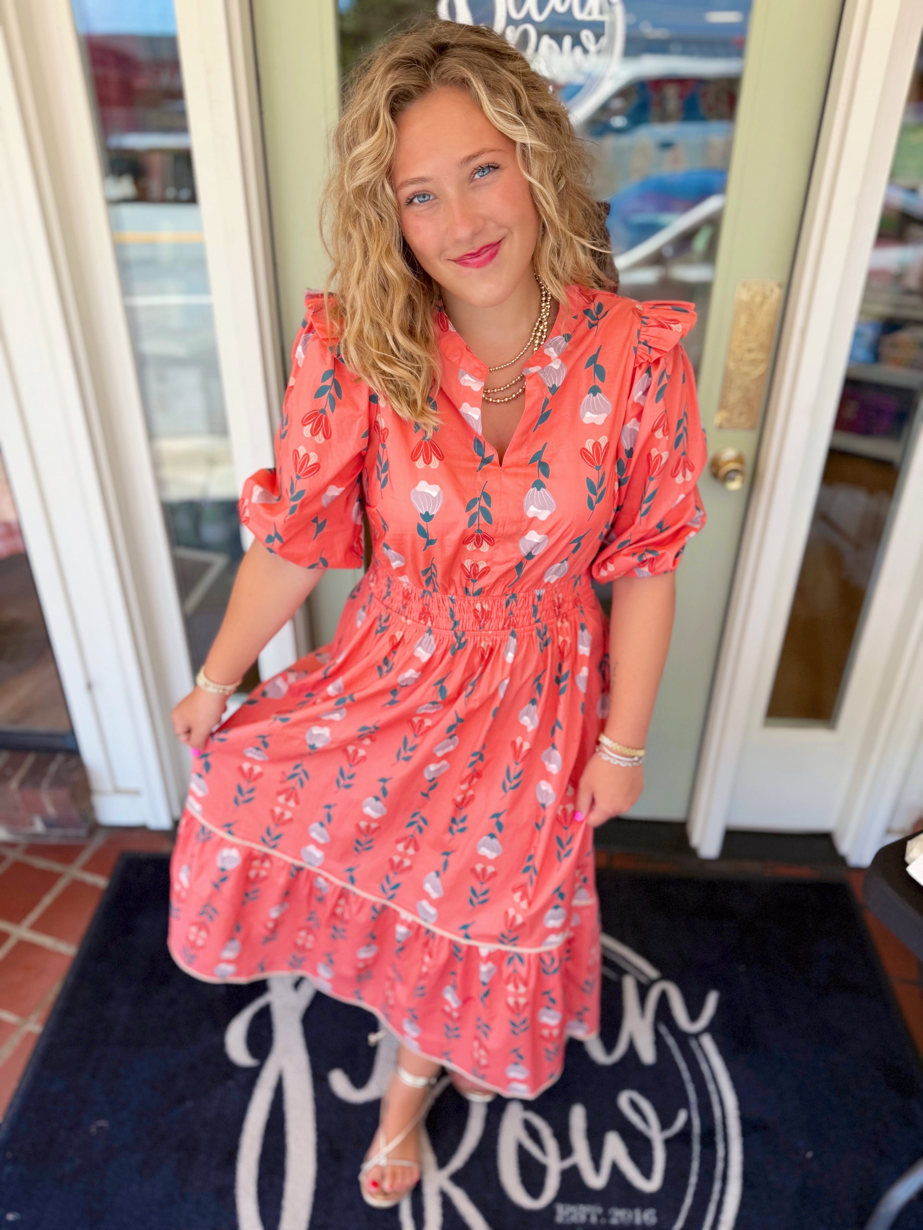 The Izzie Floral Dress