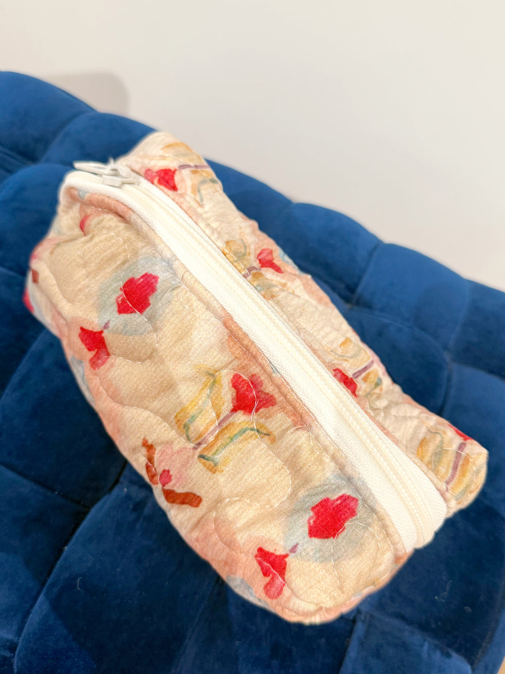 Jules Pink Quilted Small Tools Bag