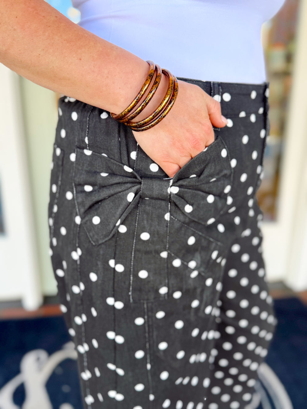 The Emma Polka Dot Pants