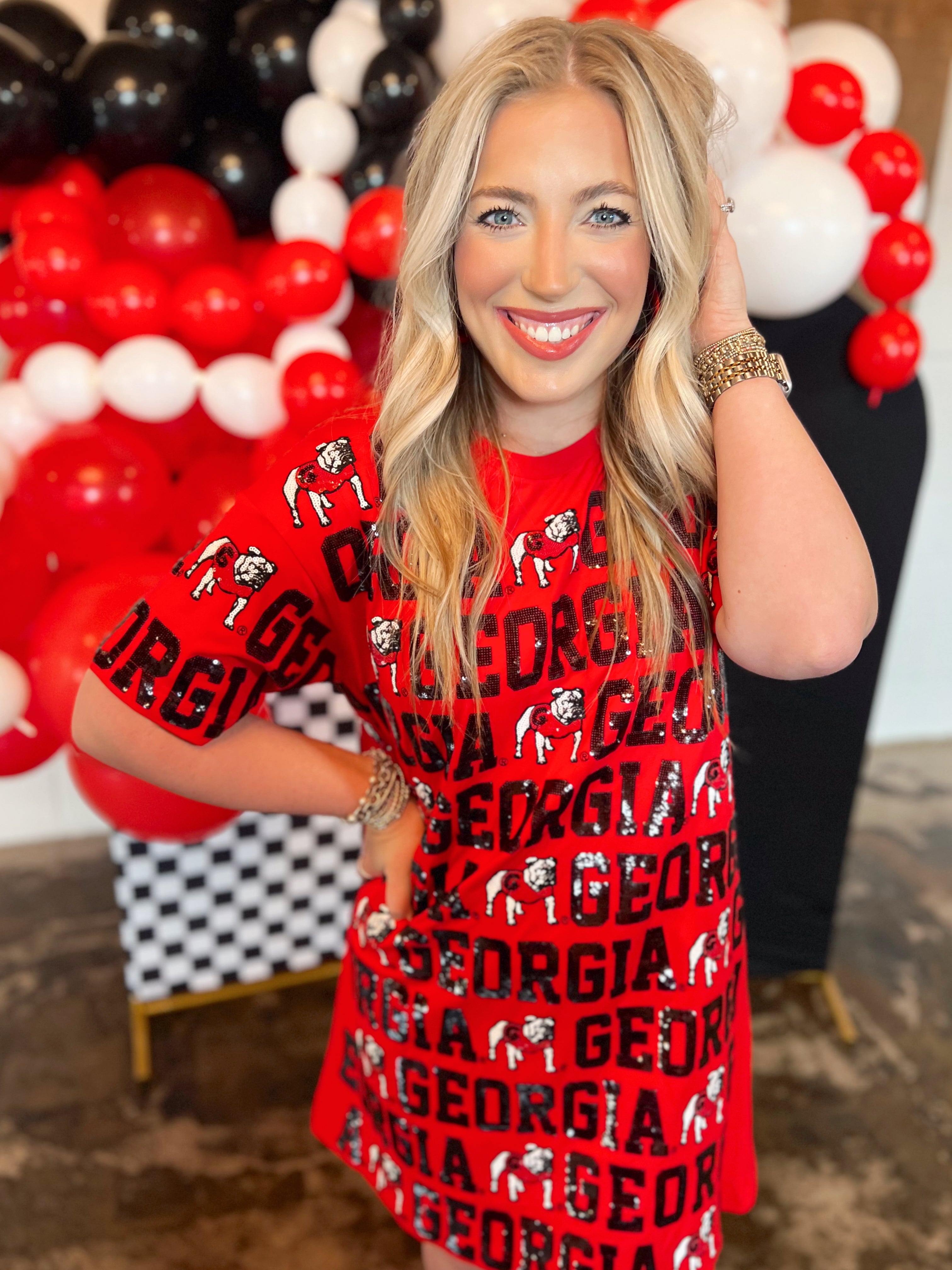 The Sequin Repeat Dress