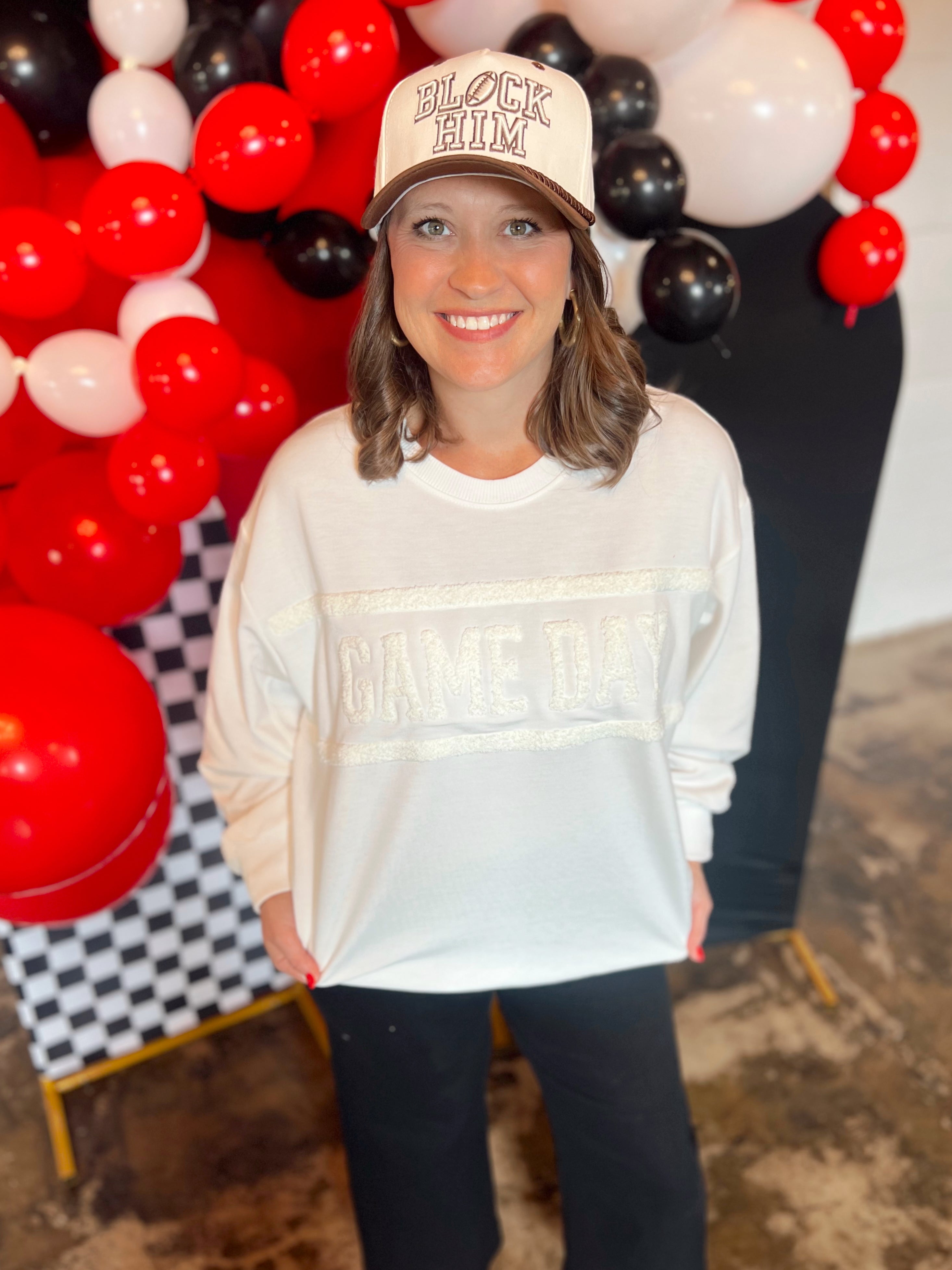 The Sarah Game Day Sweatshirt