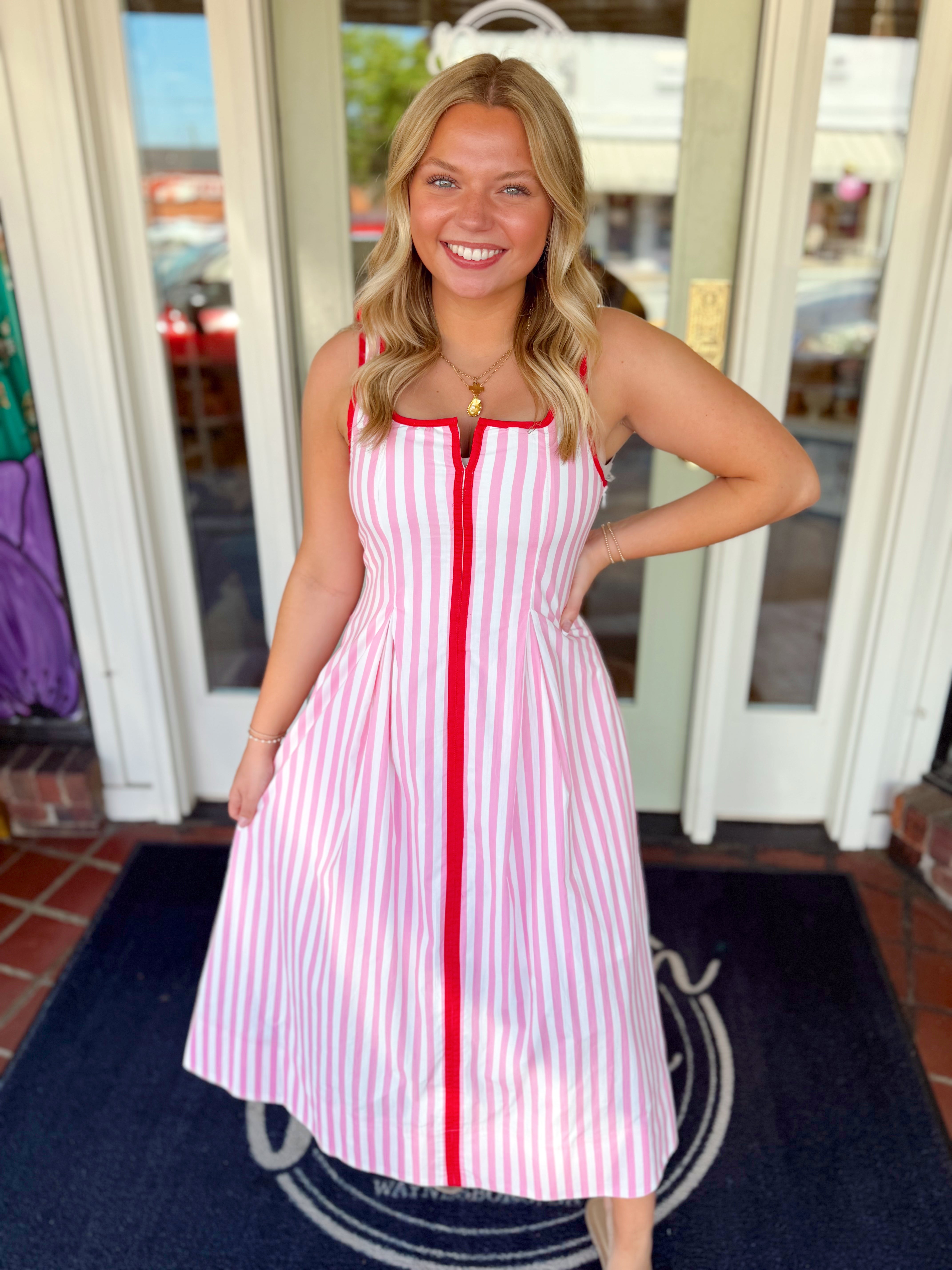 The Ruth Striped Dress