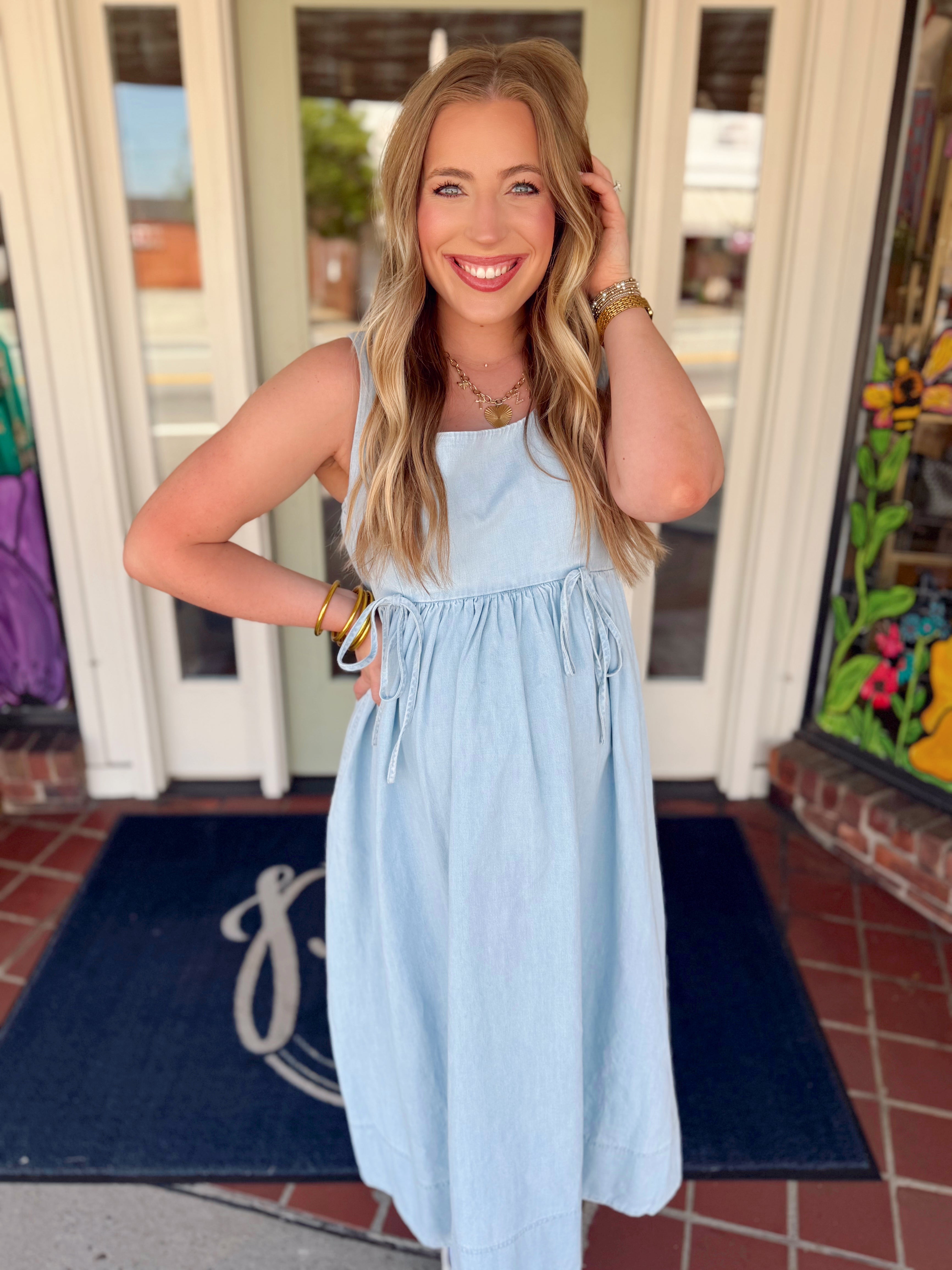The Val Chambray Dress