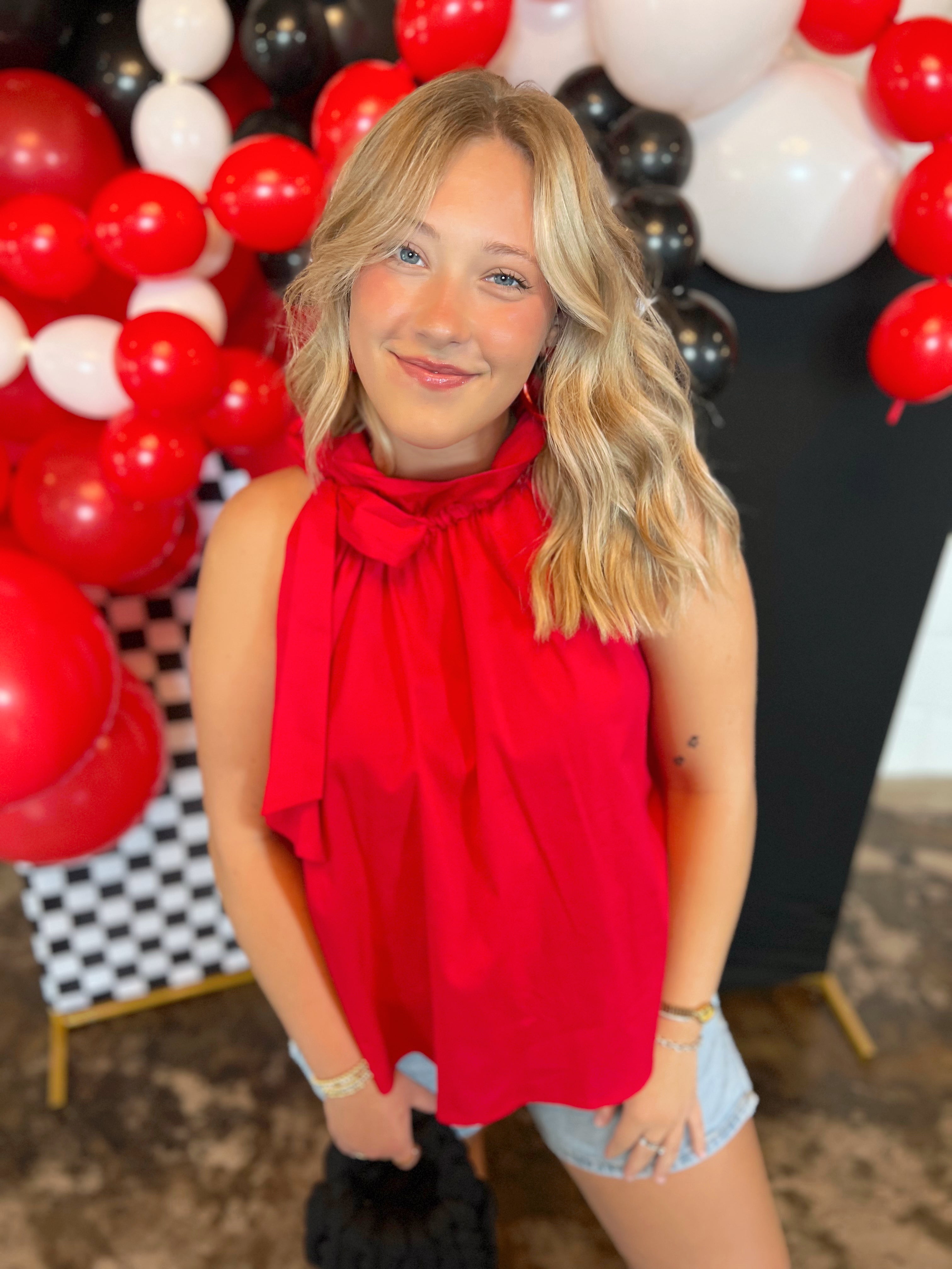 The First Down Ruffle Top