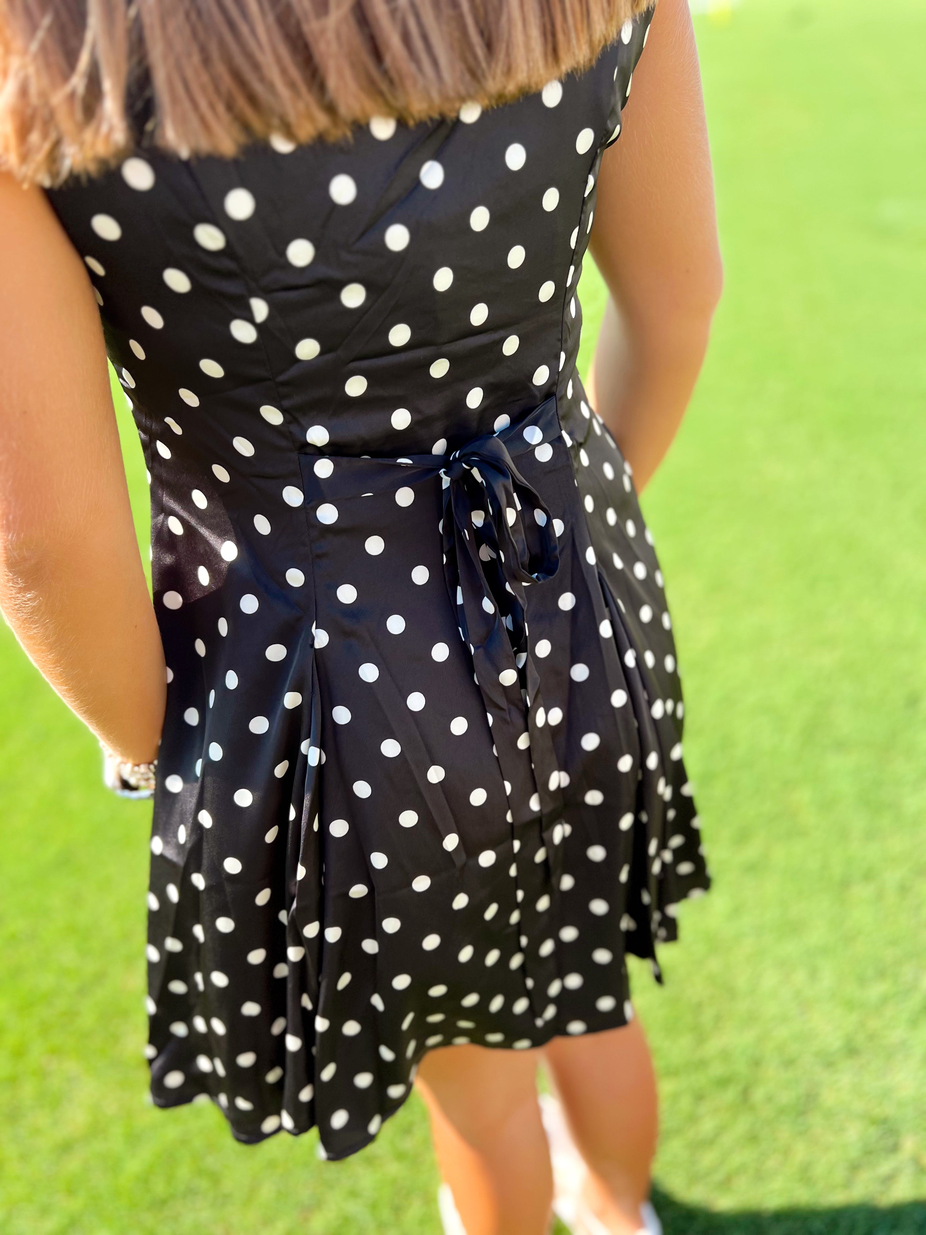 The Presley Polka Dot Dress