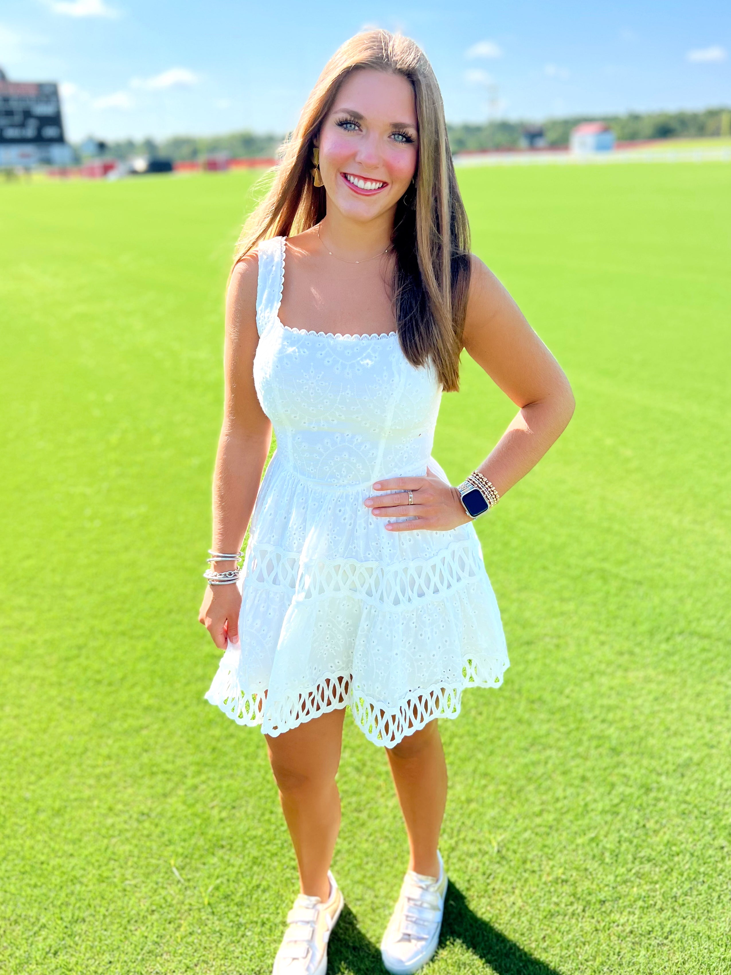 The Mary Eyelet Dress