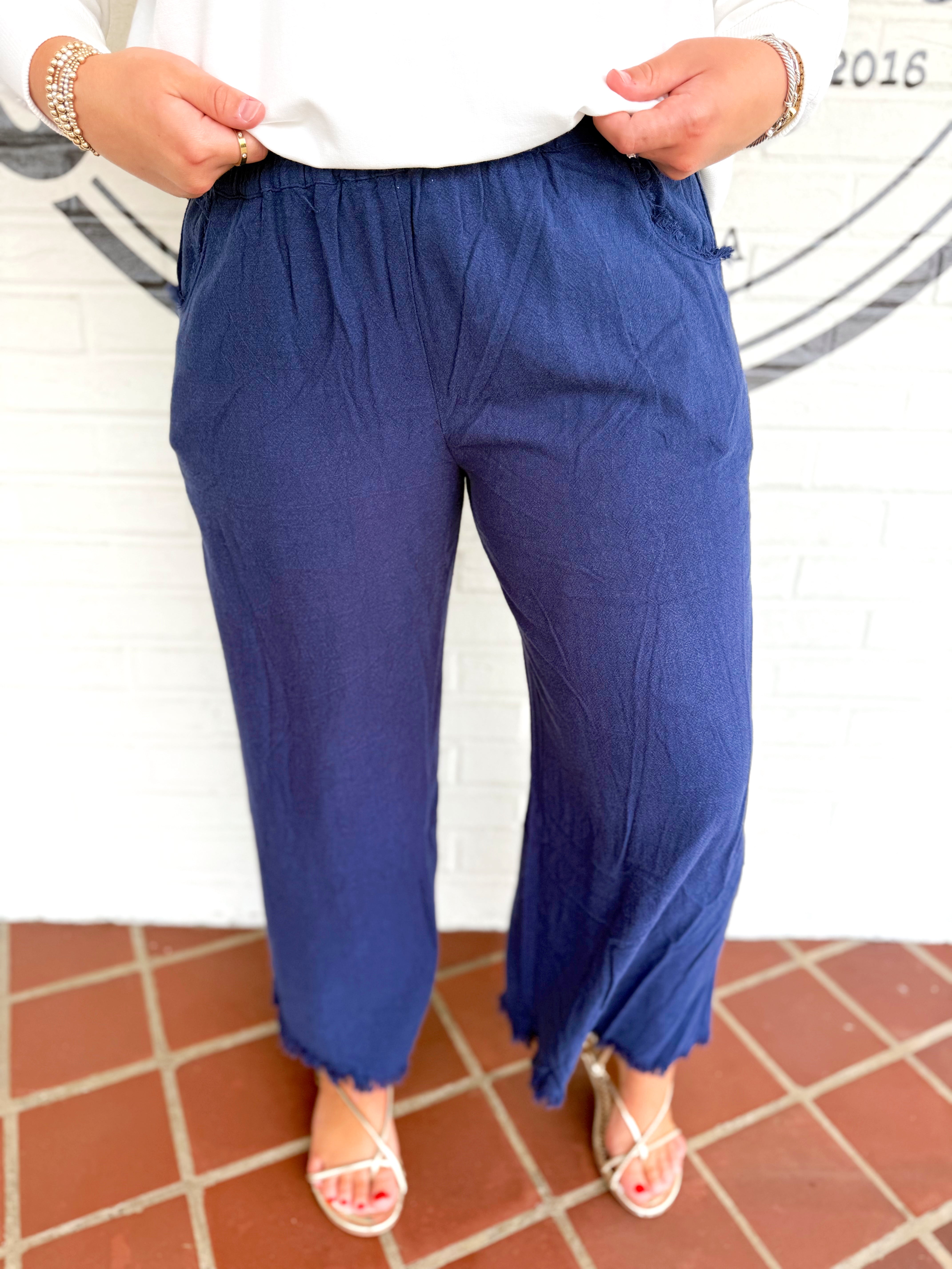 The Cassie Pants in Navy